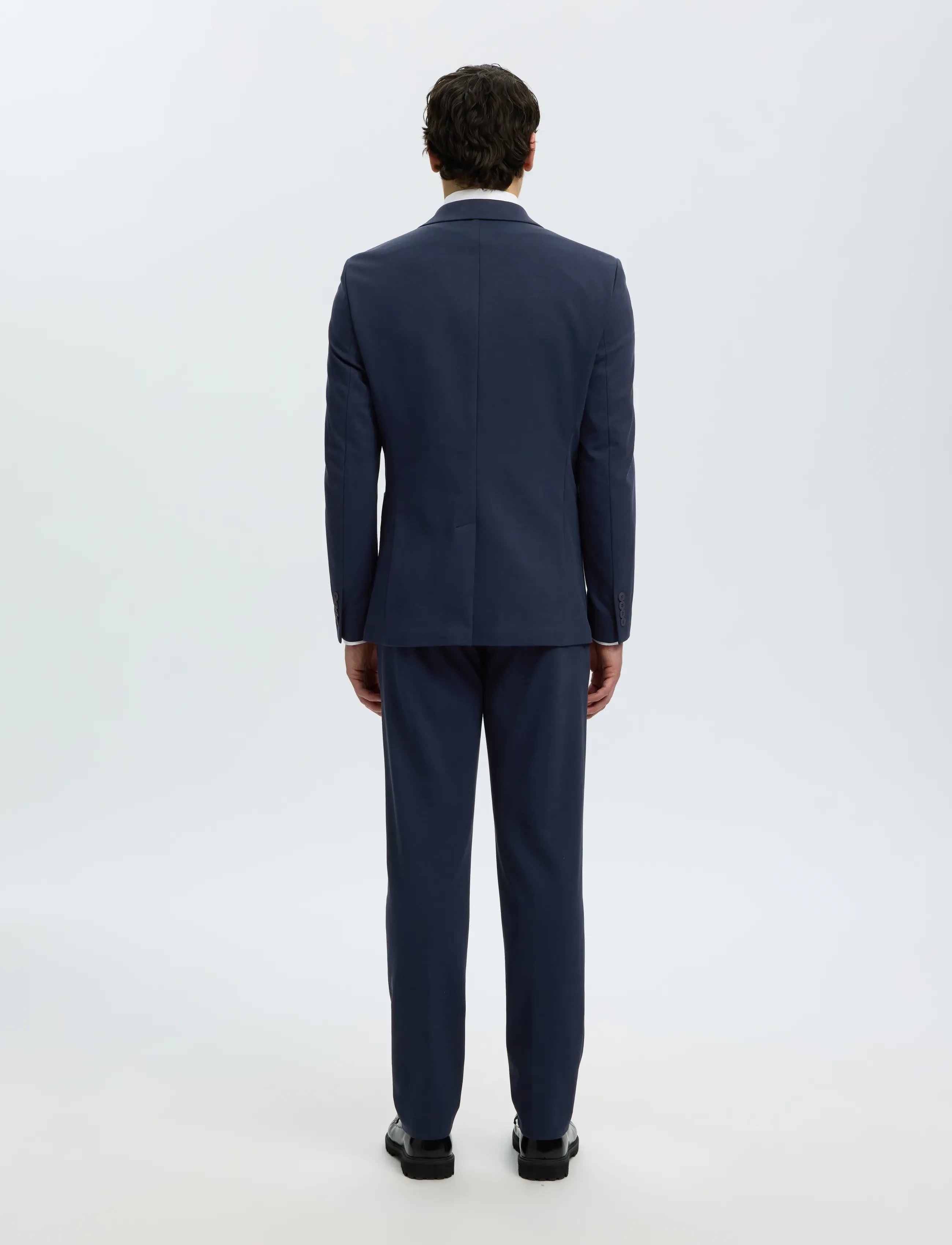 Selected - SLMSLIM-LOMAIR BLZ NOOS - dark navy - 2