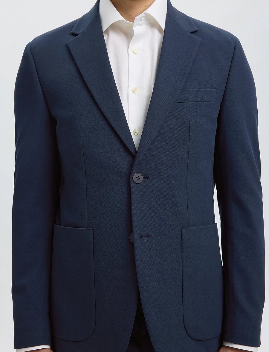 Selected - SLMSLIM-LOMAIR BLZ NOOS - dark navy - 4