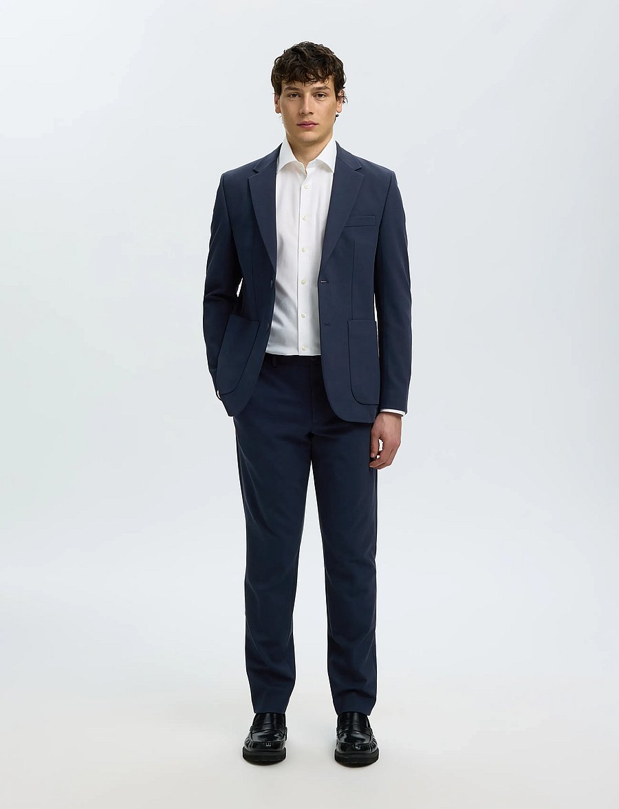 Selected - SLMSLIM-LOMAIR BLZ NOOS - dark navy - 5