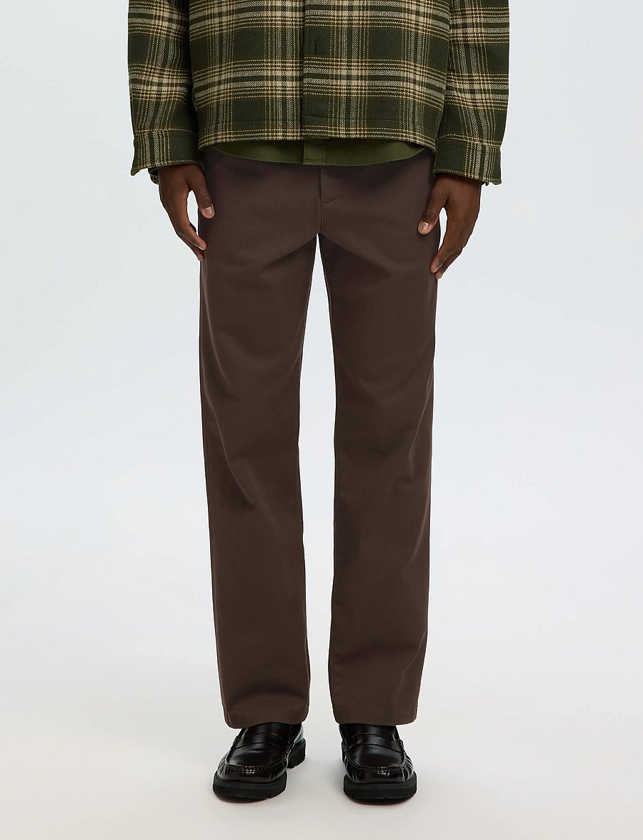Selected - SLM196-STRAIGHT MILES TWILL PANT NOOS - freizeithosen - delicioso - 0