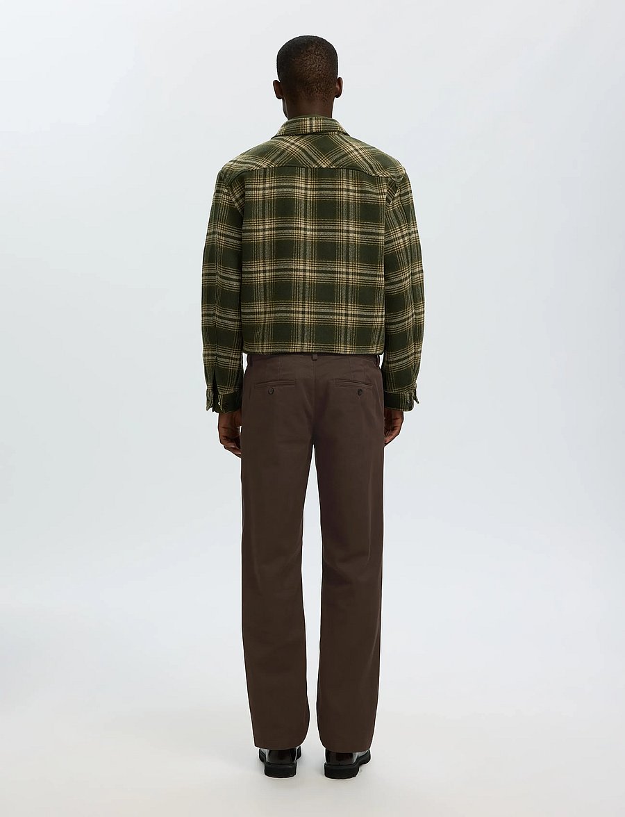 Selected - SLM196-STRAIGHT MILES TWILL PANT NOOS - freizeithosen - delicioso - 2