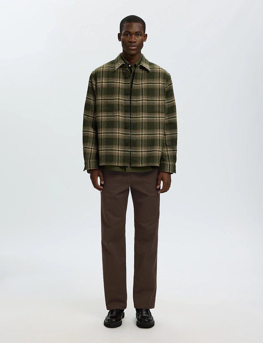 Selected - SLM196-STRAIGHT MILES TWILL PANT NOOS - freizeithosen - delicioso - 3