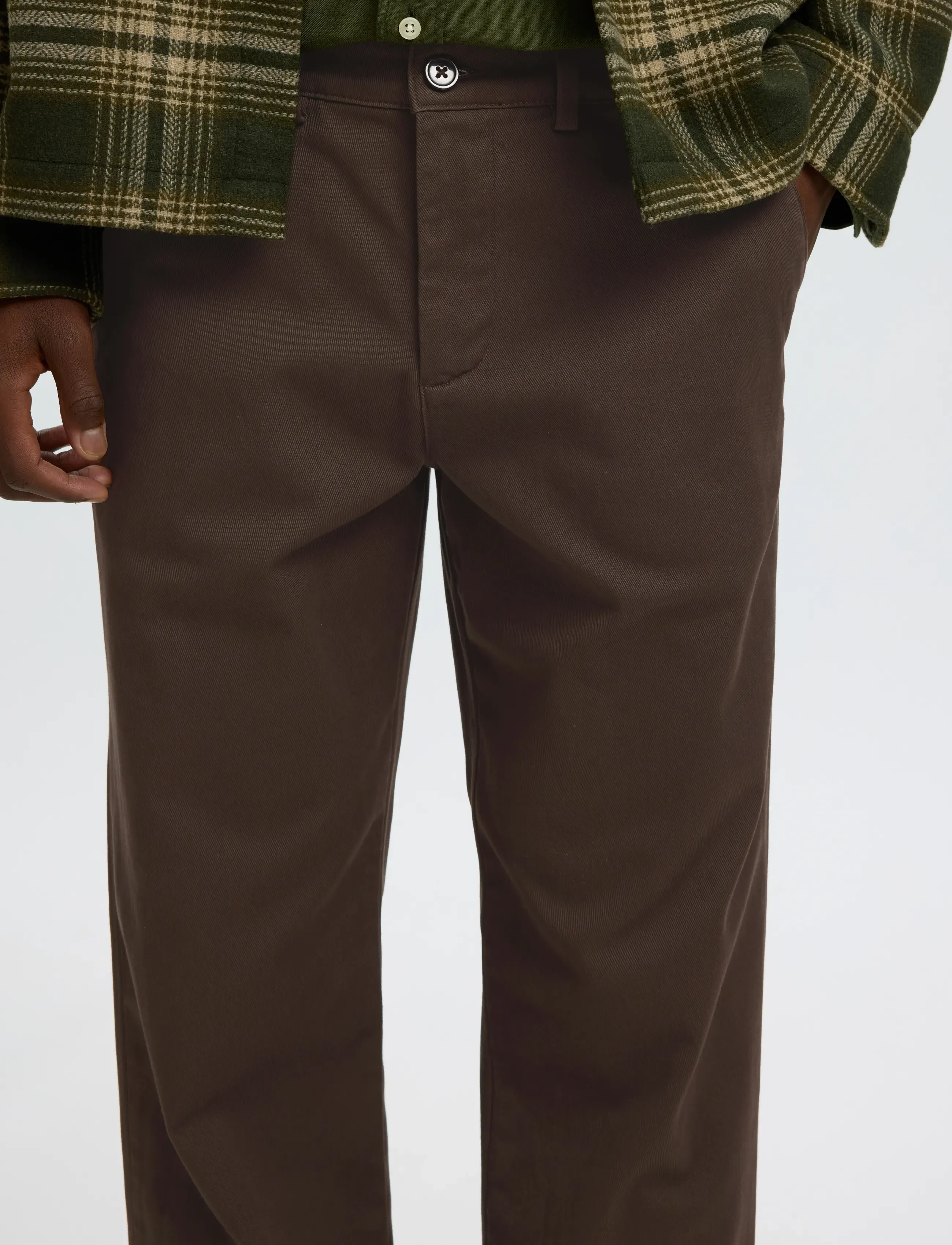 Selected - SLM196-STRAIGHT MILES TWILL PANT NOOS - vabaajapüksid - delicioso - 4