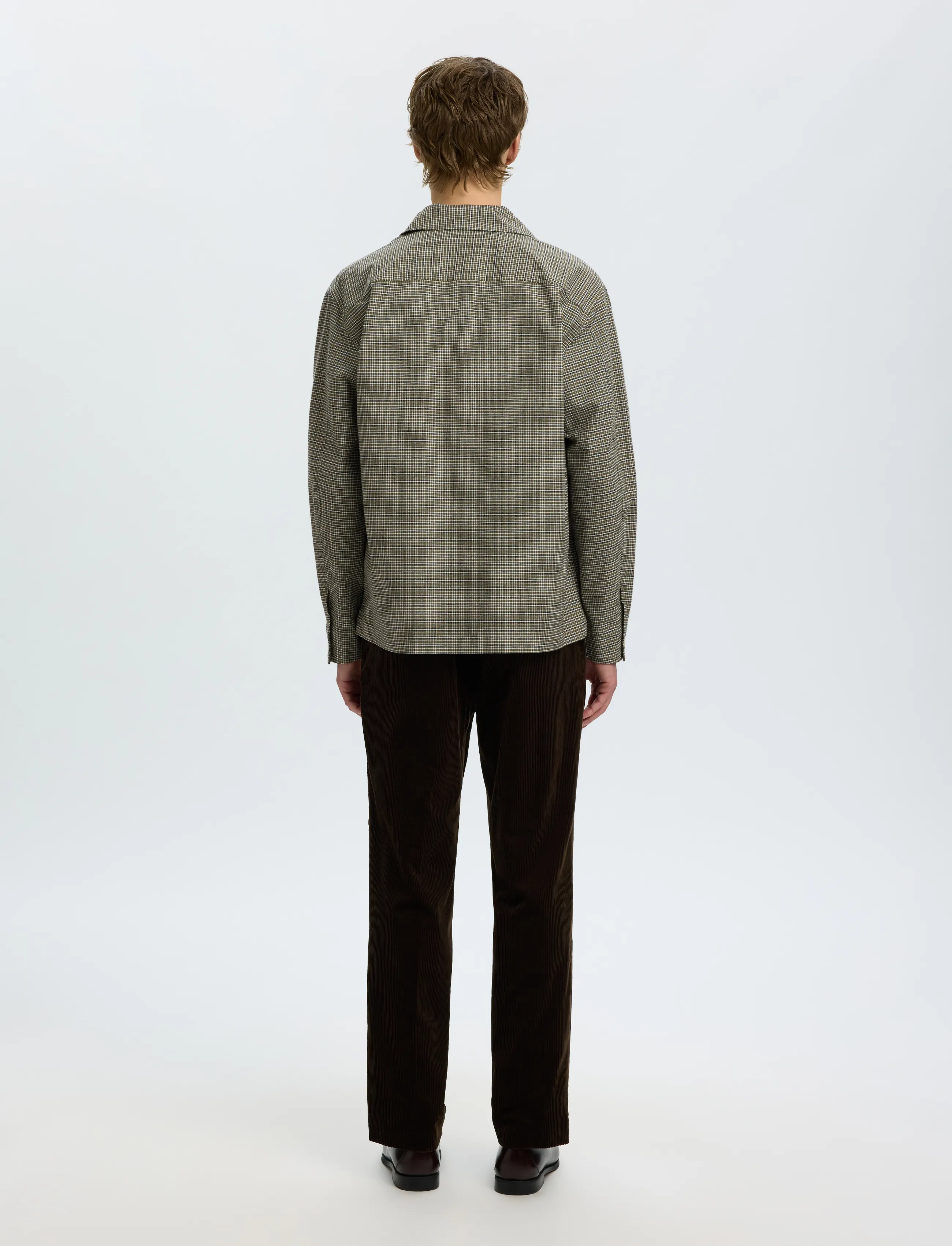 Selected - SLMRLXSVEND RICK BRUSHED OX LIGHT OS - oxford skjorter - kalamata - 2