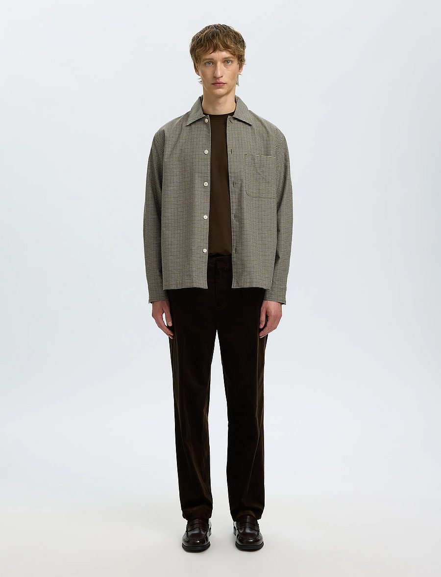 Selected - SLMRLXSVEND RICK BRUSHED OX LIGHT OS - oxford skjorter - kalamata - 3