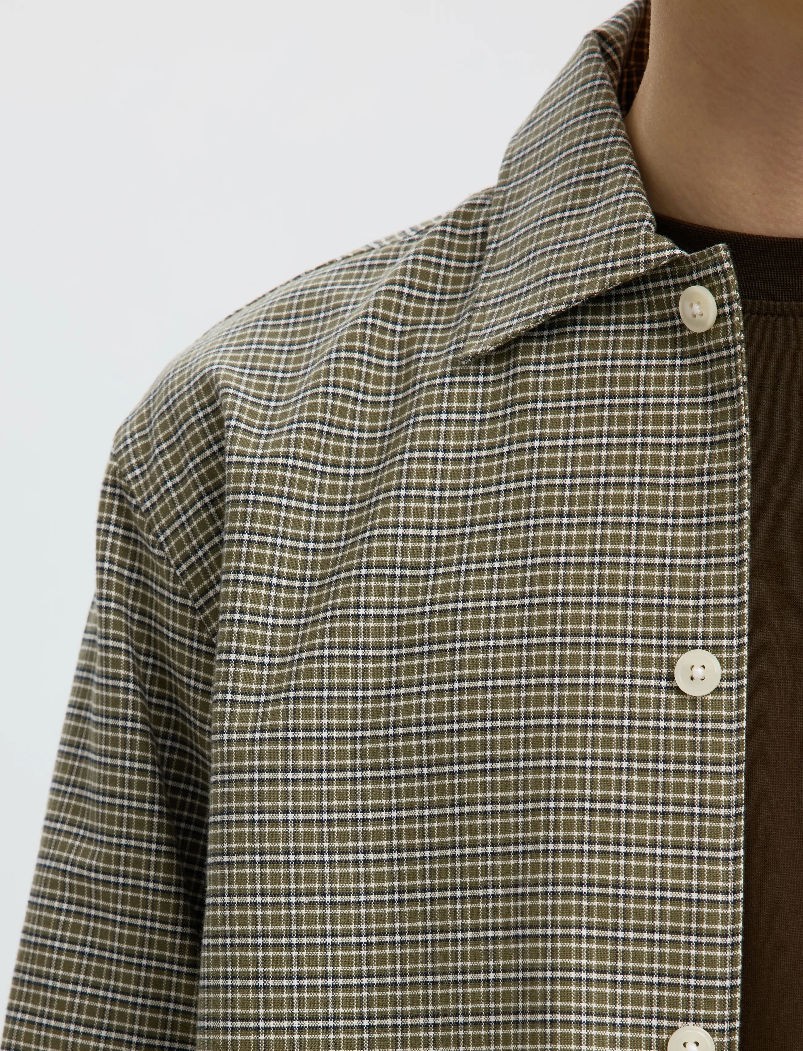 Selected - SLMRLXSVEND RICK BRUSHED OX LIGHT OS - oxford skjorter - kalamata - 4