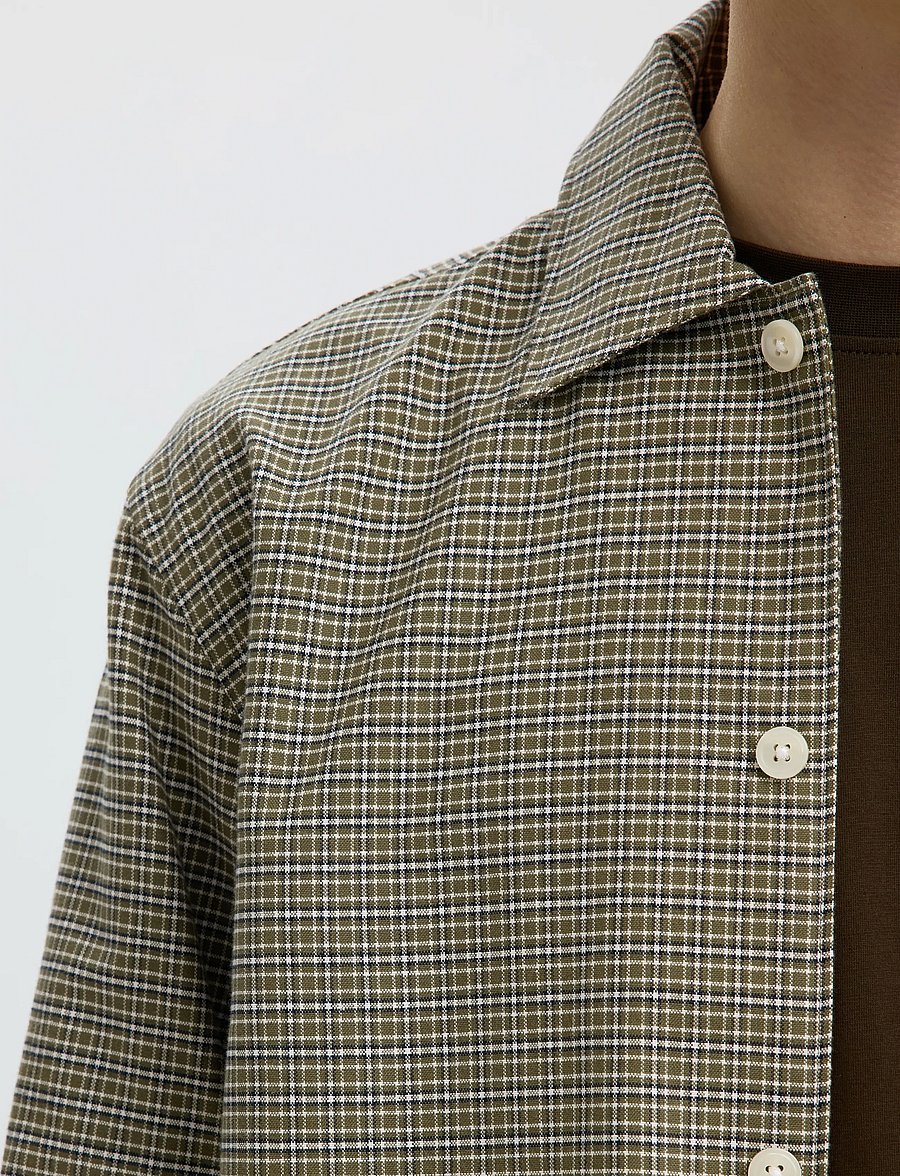 Selected - SLMRLXSVEND RICK BRUSHED OX LIGHT OS - oxford skjorter - kalamata - 4