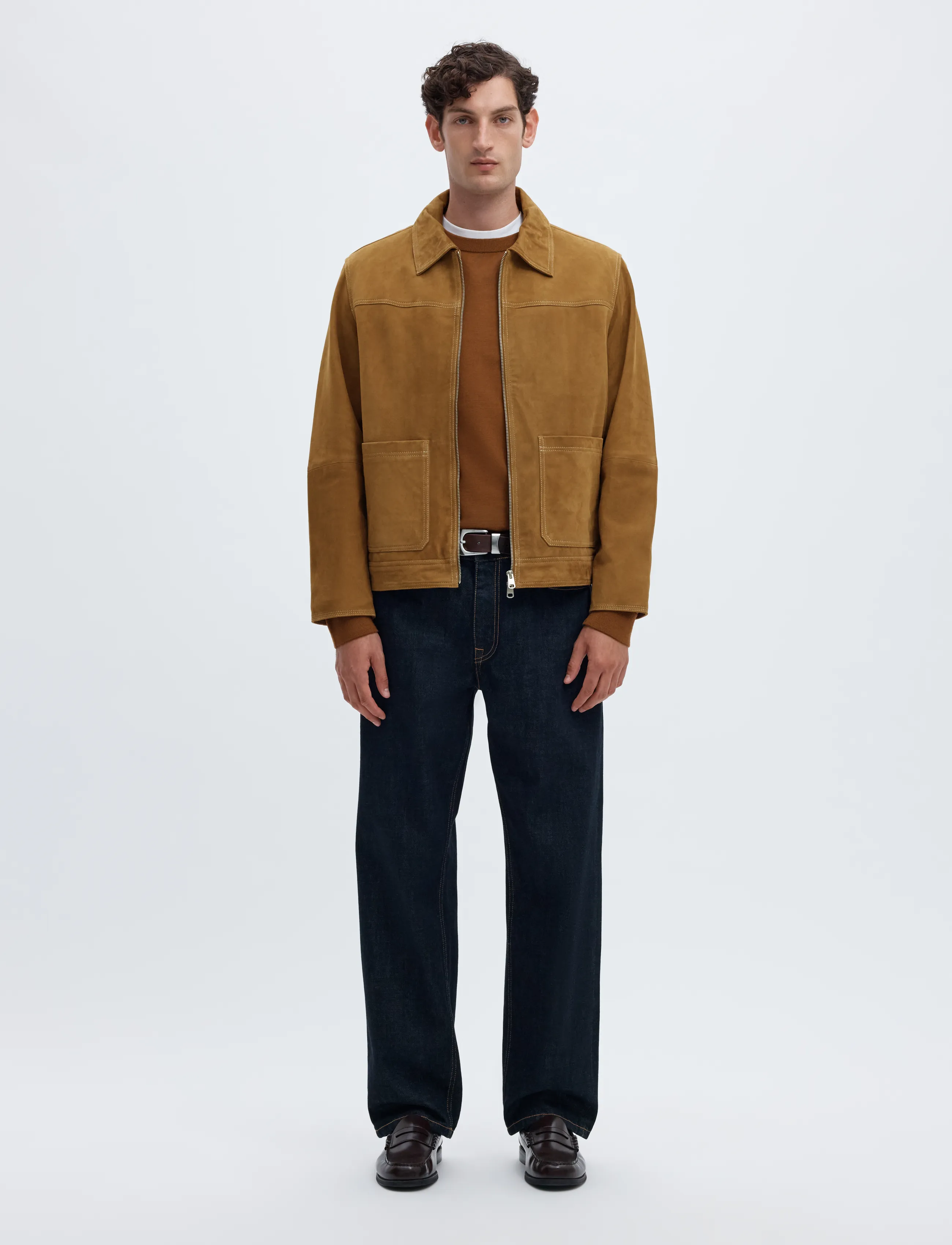 Selected - SLMCARSON SUEDE JACKET #S - fall jackets - monks robe - 3