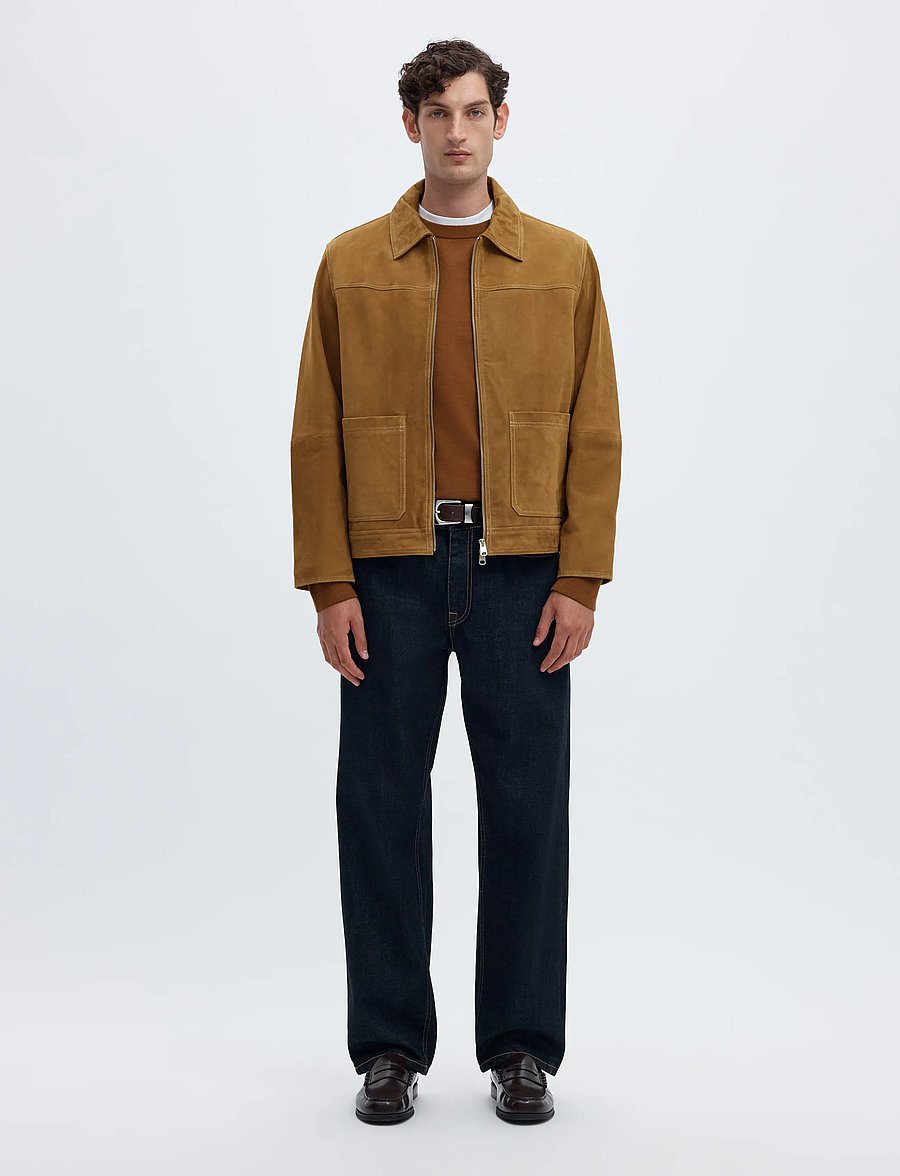 Selected - SLMCARSON SUEDE JACKET #S - fall jackets - monks robe - 3