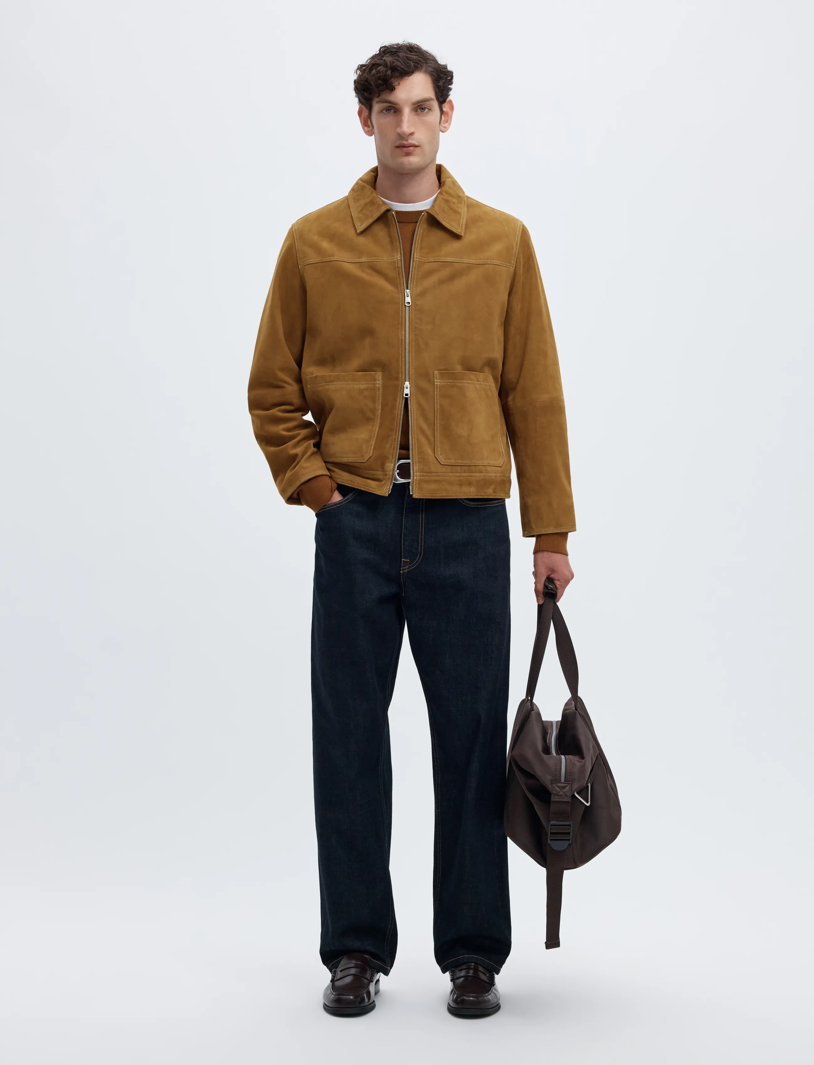 Selected - SLMCARSON SUEDE JACKET #S - fall jackets - monks robe - 5