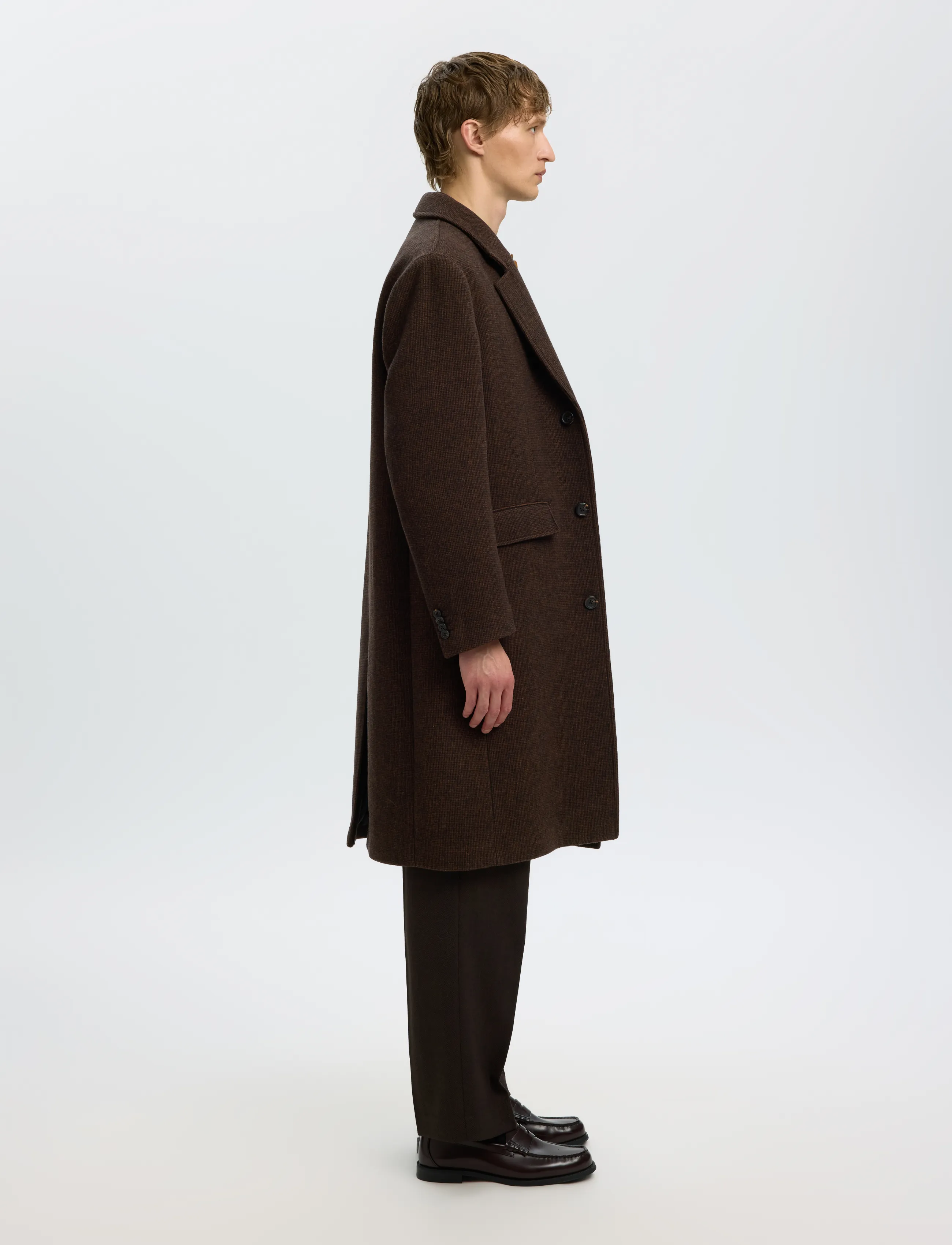 Selected - SLMHANK WOOL BLEND - wool coats - monks robe - 3