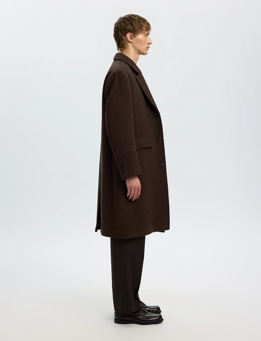 Selected - SLMHANK WOOL BLEND - wool coats - monks robe - 3