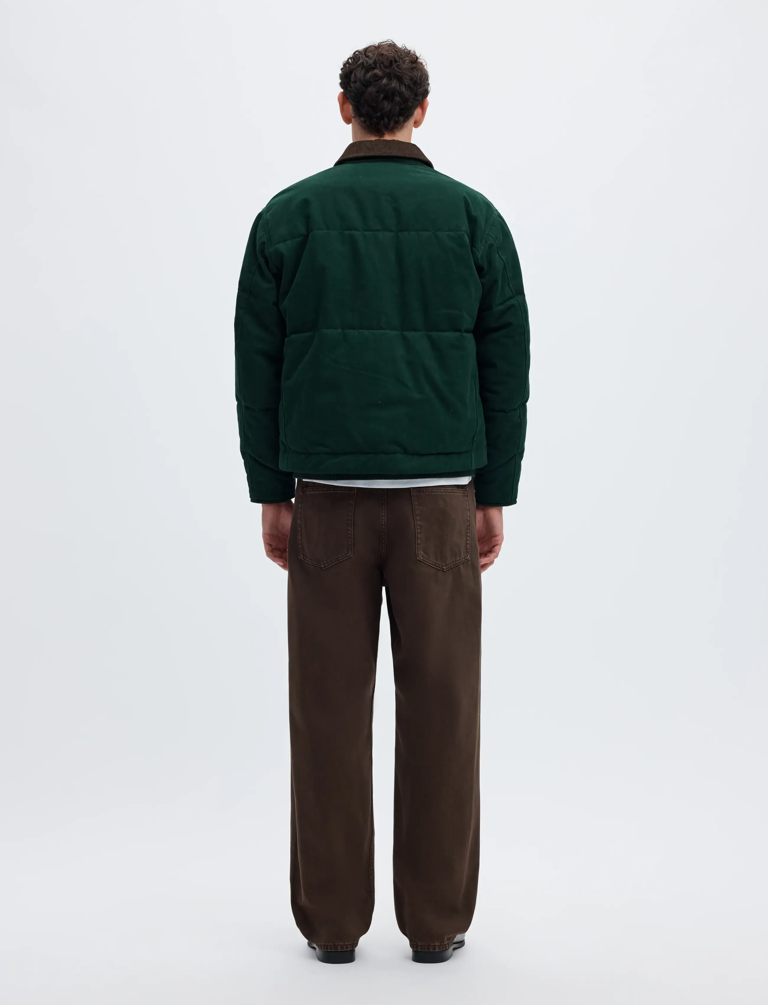 Selected - SLMGRANT FILLED CANVAS JKT - winterjacken - pine grove - 2