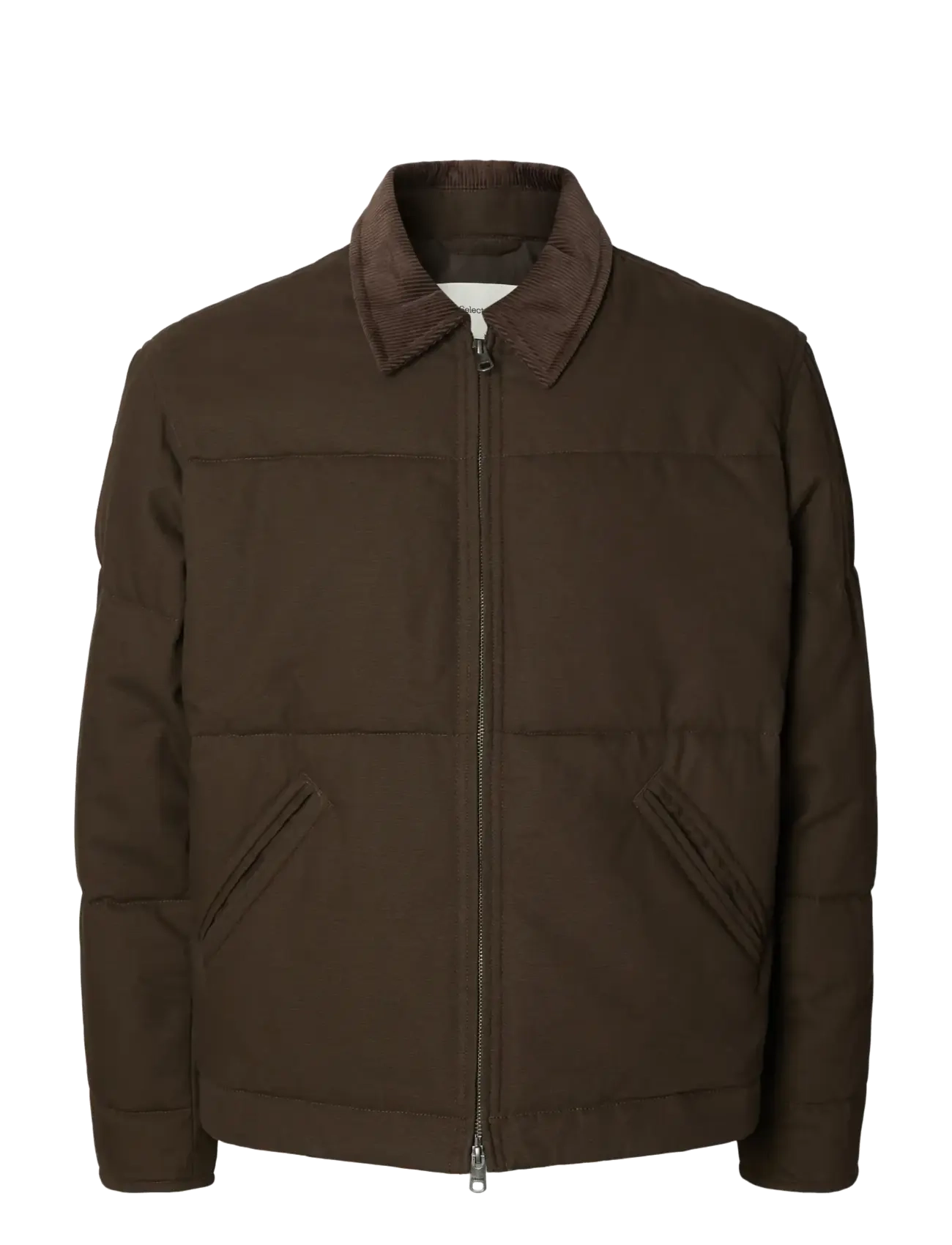 Selected SLMGRANT FILLED CANVAS JKT - Jacken & Mäntel - TURKISH COFFEE / brown