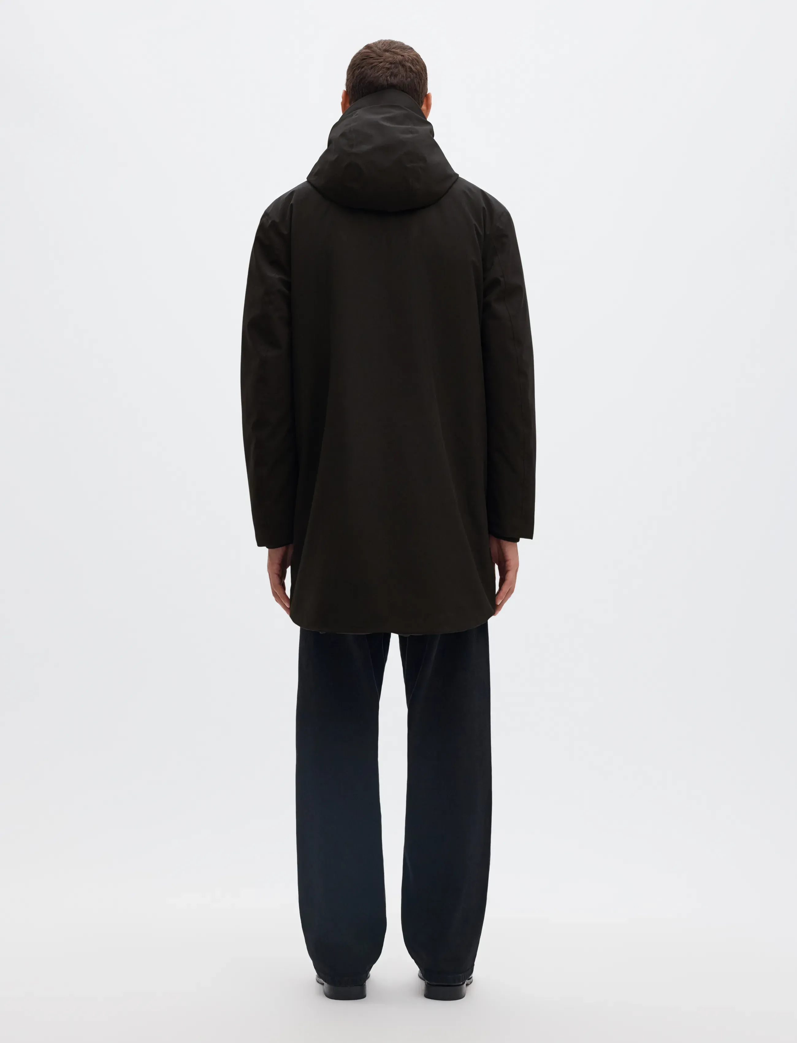 Selected - SLMJONAS TECH COAT - black - 2