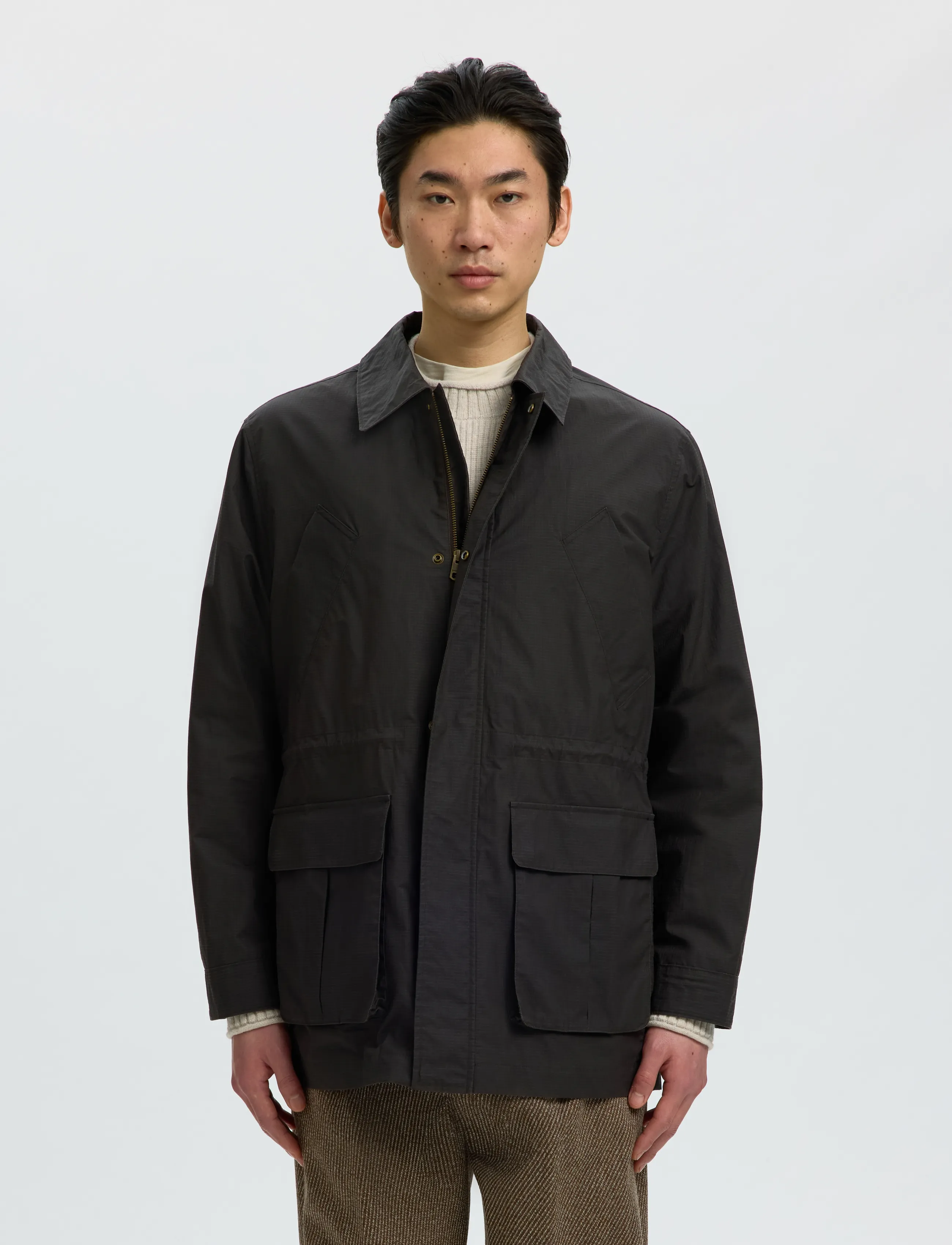 Selected SLMDOMESTIC FORAGER JKT - Selected - TURKISH COFFEE / brown