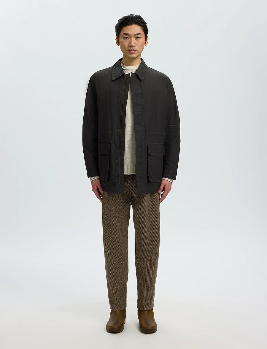 Selected - SLMDOMESTIC FORAGER JKT - herbstjacken - turkish coffee - 3