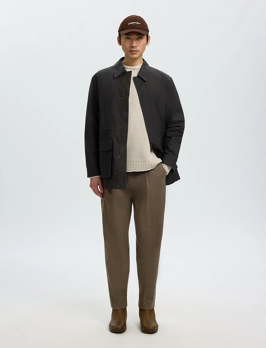 Selected - SLMDOMESTIC FORAGER JKT - herbstjacken - turkish coffee - 5
