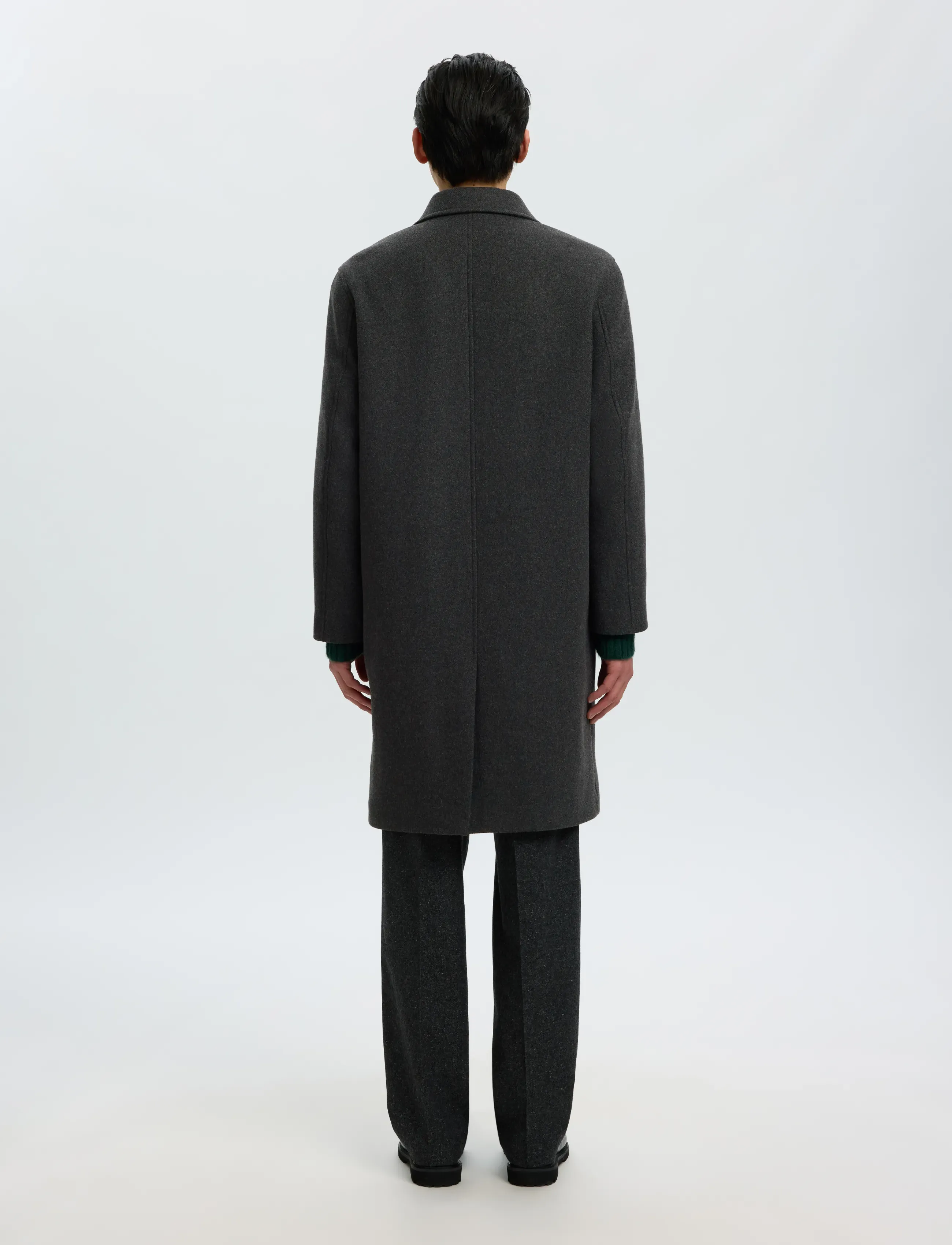Selected - SLMSERGIO MANTECO COAT - talvejoped - dark grey - 2