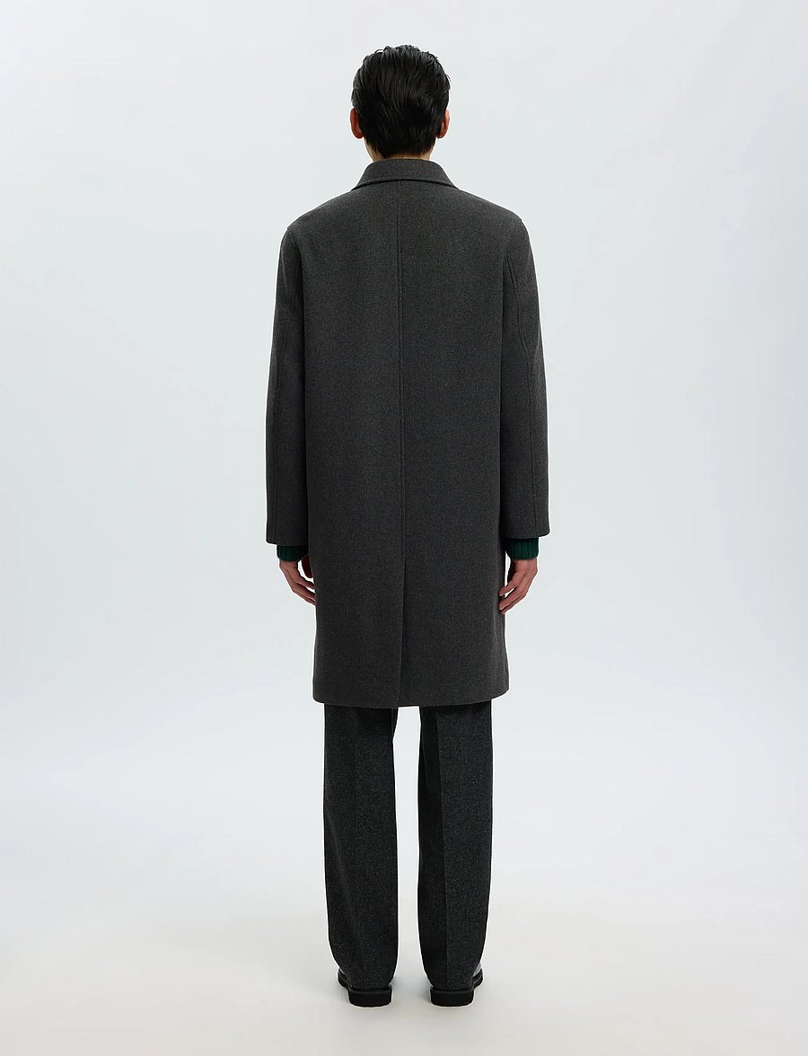 Selected - SLMSERGIO MANTECO COAT - talvejoped - dark grey - 2