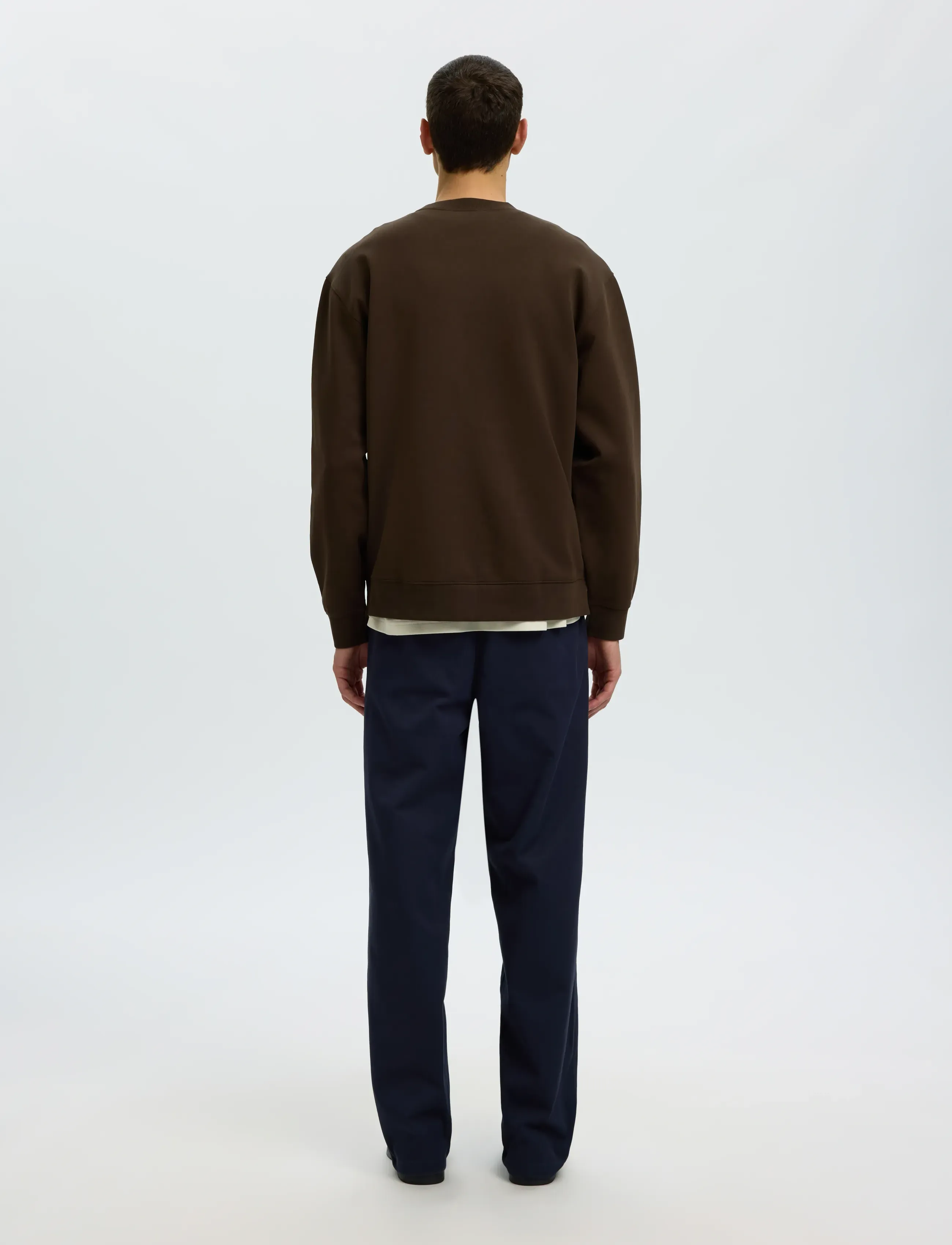 Selected - SLMTOM SOFT CREW NECK SWEAT NOOS - shop by occasion - delicioso - 2