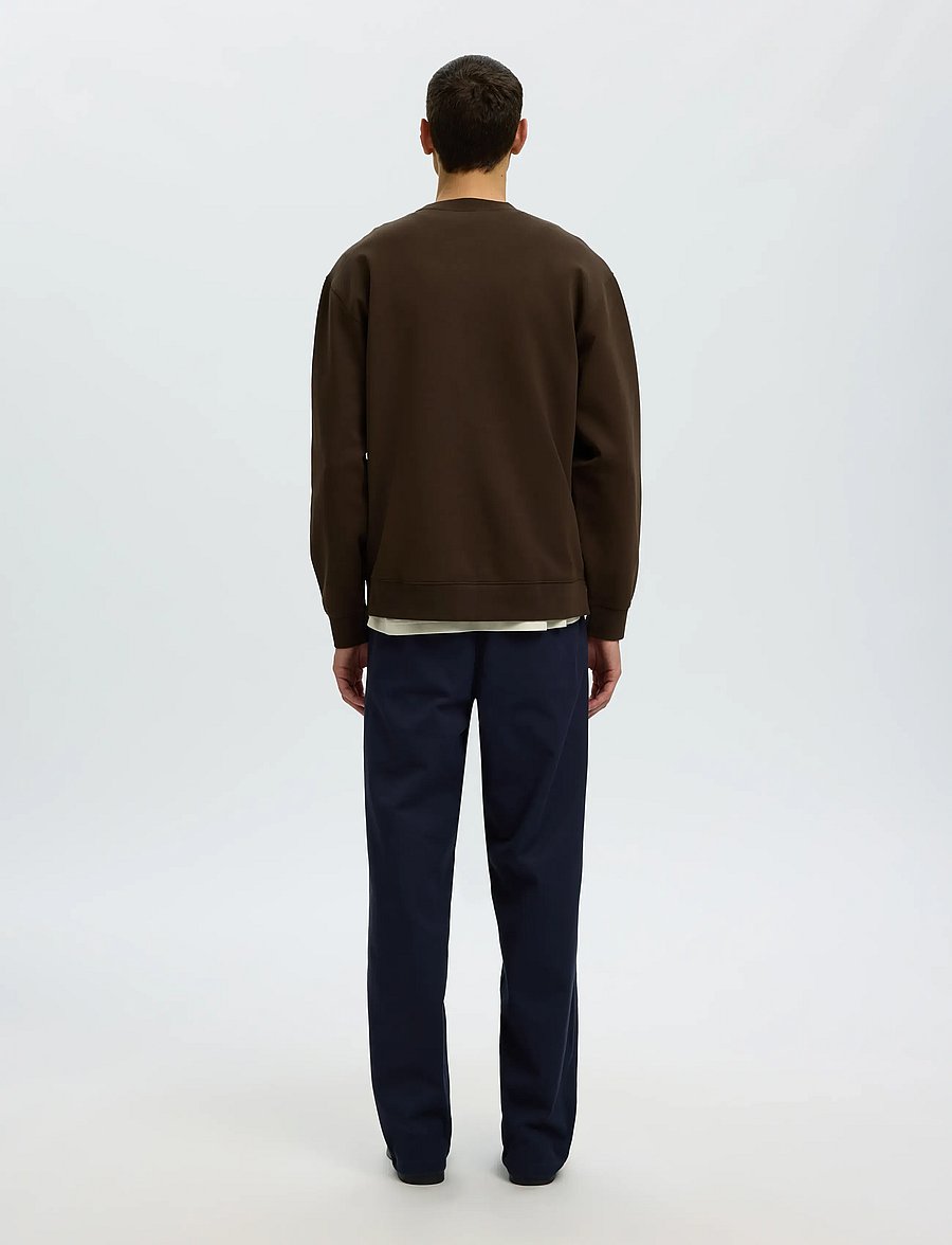 Selected - SLMTOM SOFT CREW NECK SWEAT NOOS - shop efter anledning - delicioso - 2