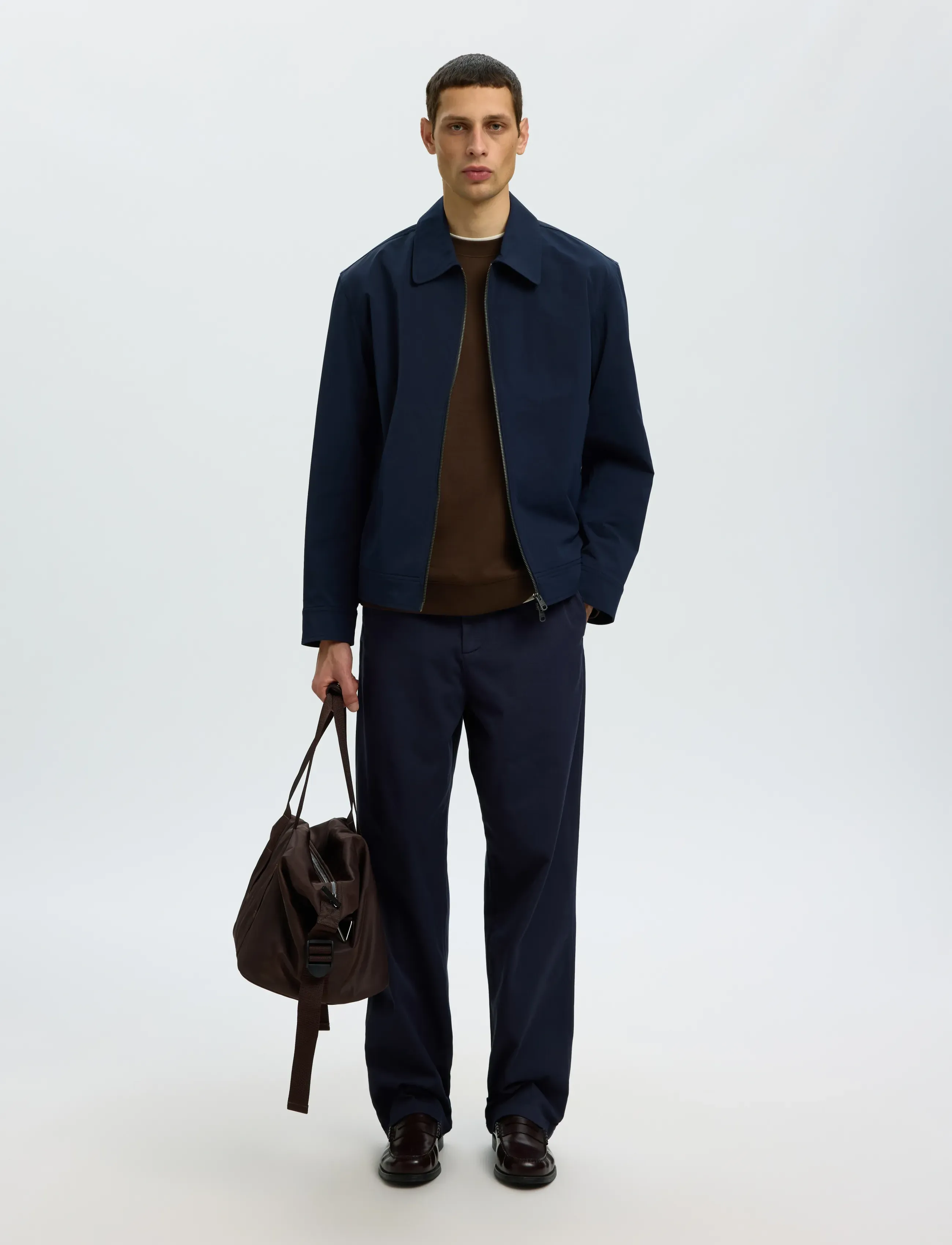 Selected - SLMTOM SOFT CREW NECK SWEAT NOOS - shop by occasion - delicioso - 5