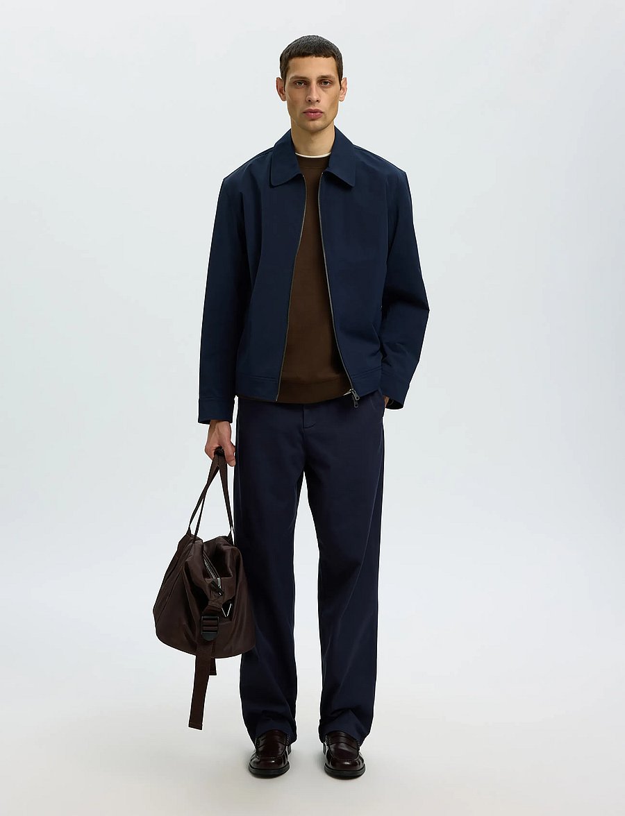 Selected - SLMTOM SOFT CREW NECK SWEAT NOOS - shop efter anledning - delicioso - 5