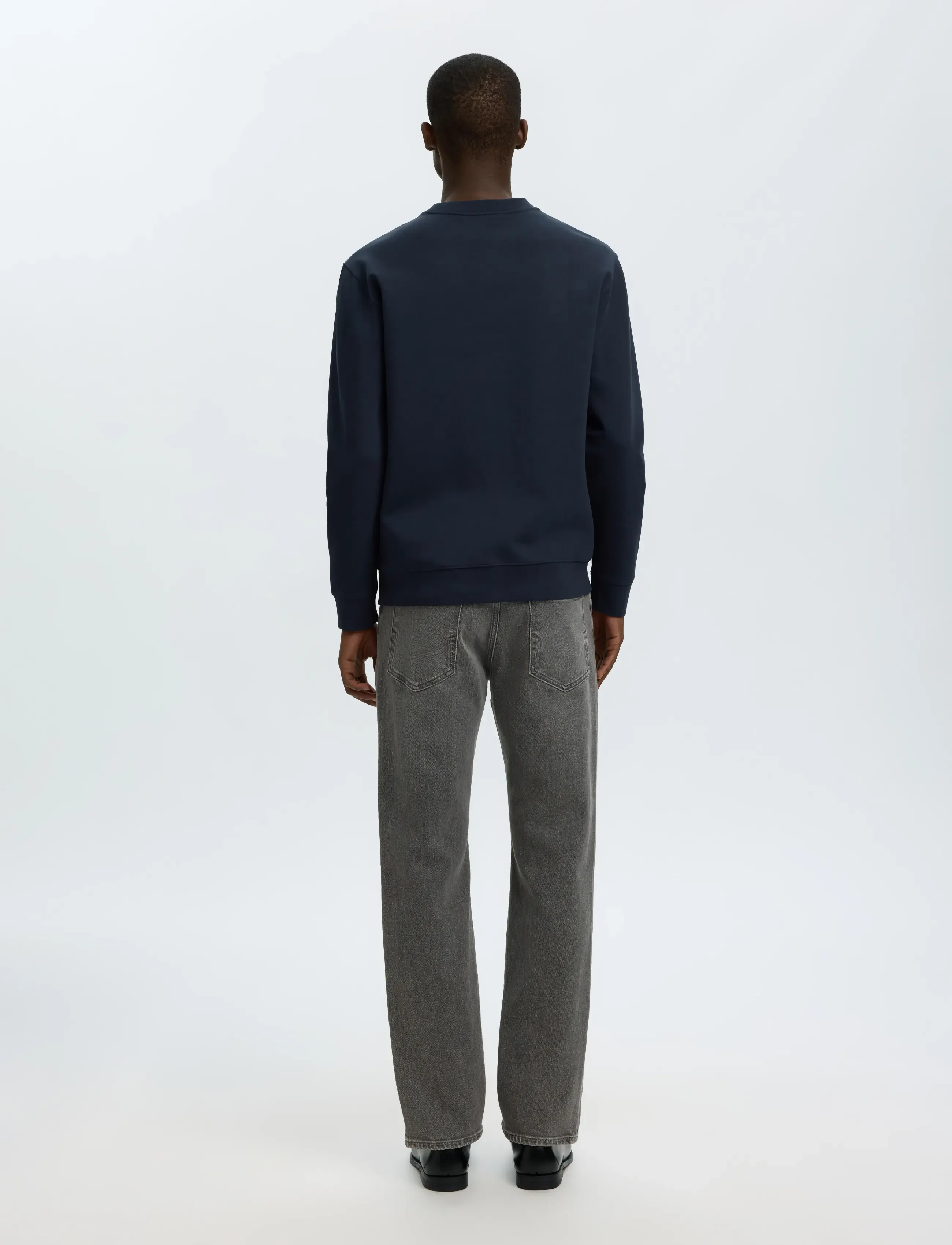 Selected - SLMTOM SOFT CREW NECK SWEAT NOOS - sweatshirts - sky captain - 2
