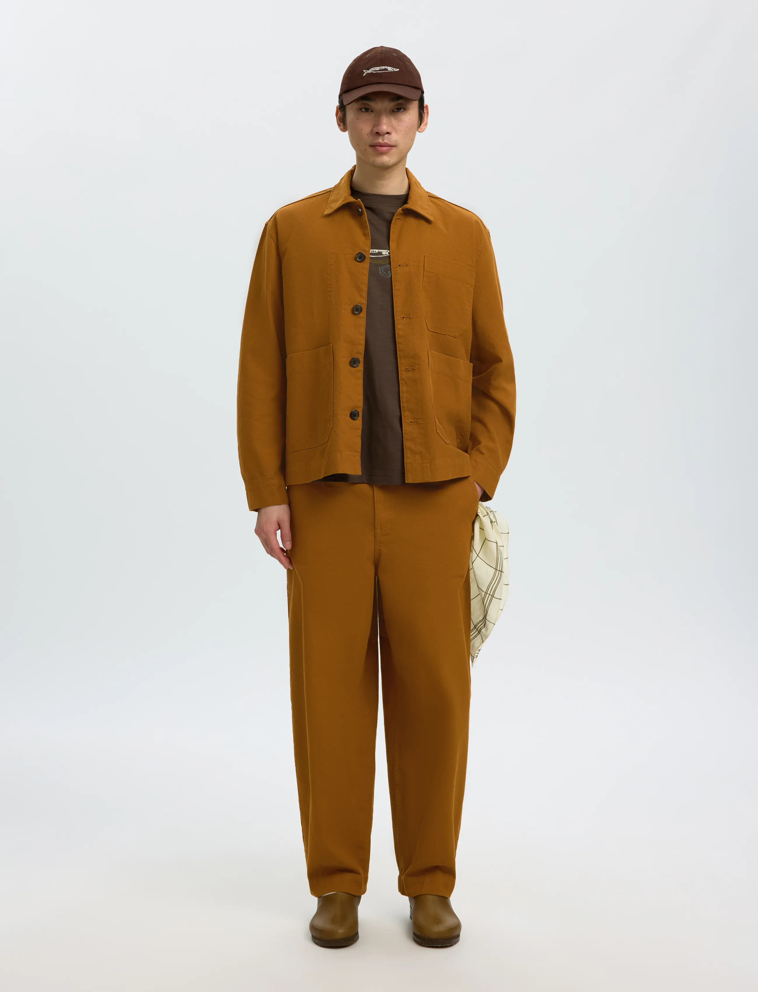 SELECTED Slm-Barrel Nick Domestic Workwear Pant casual byxor herr – bild 5