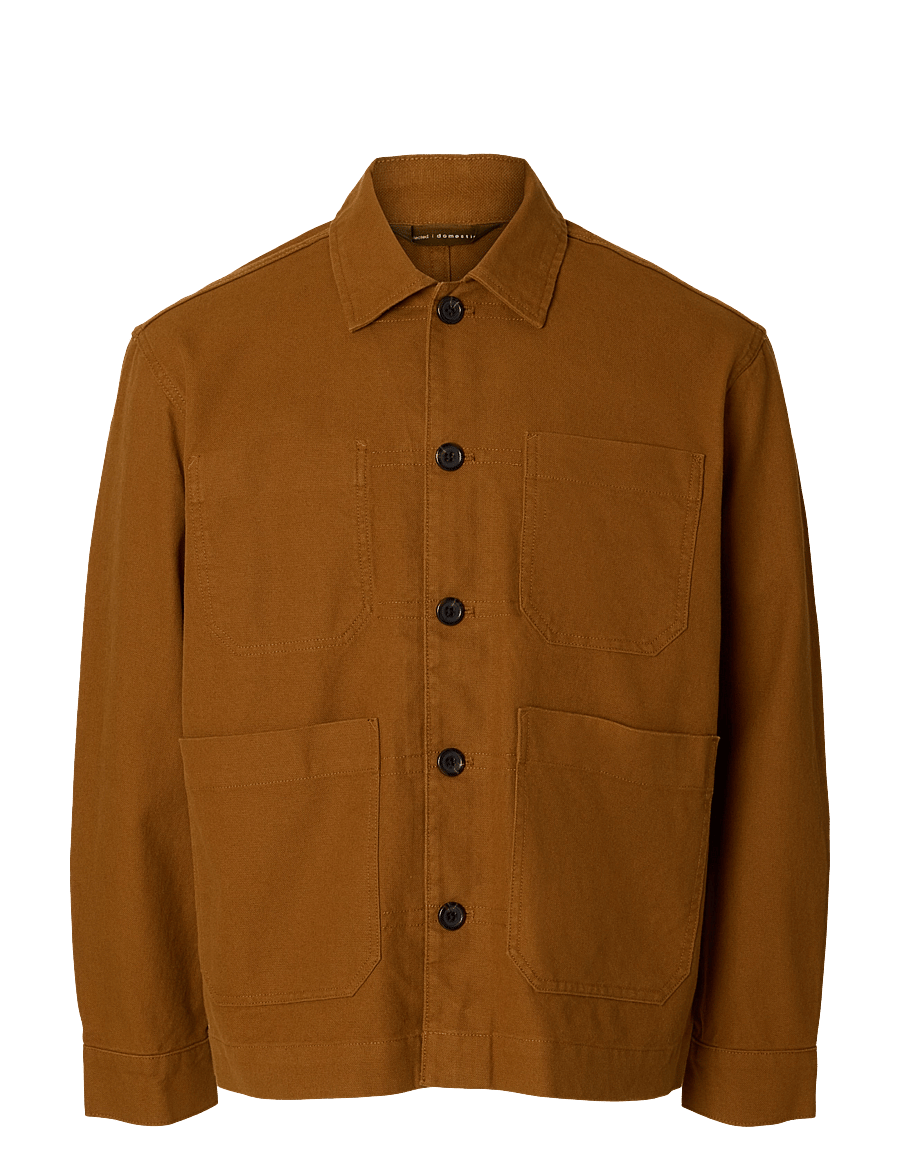 Selected - SLM-RELAXED KAY DOMESTIC WORKWEAR JACKET - hybridjackor - monks robe - 1