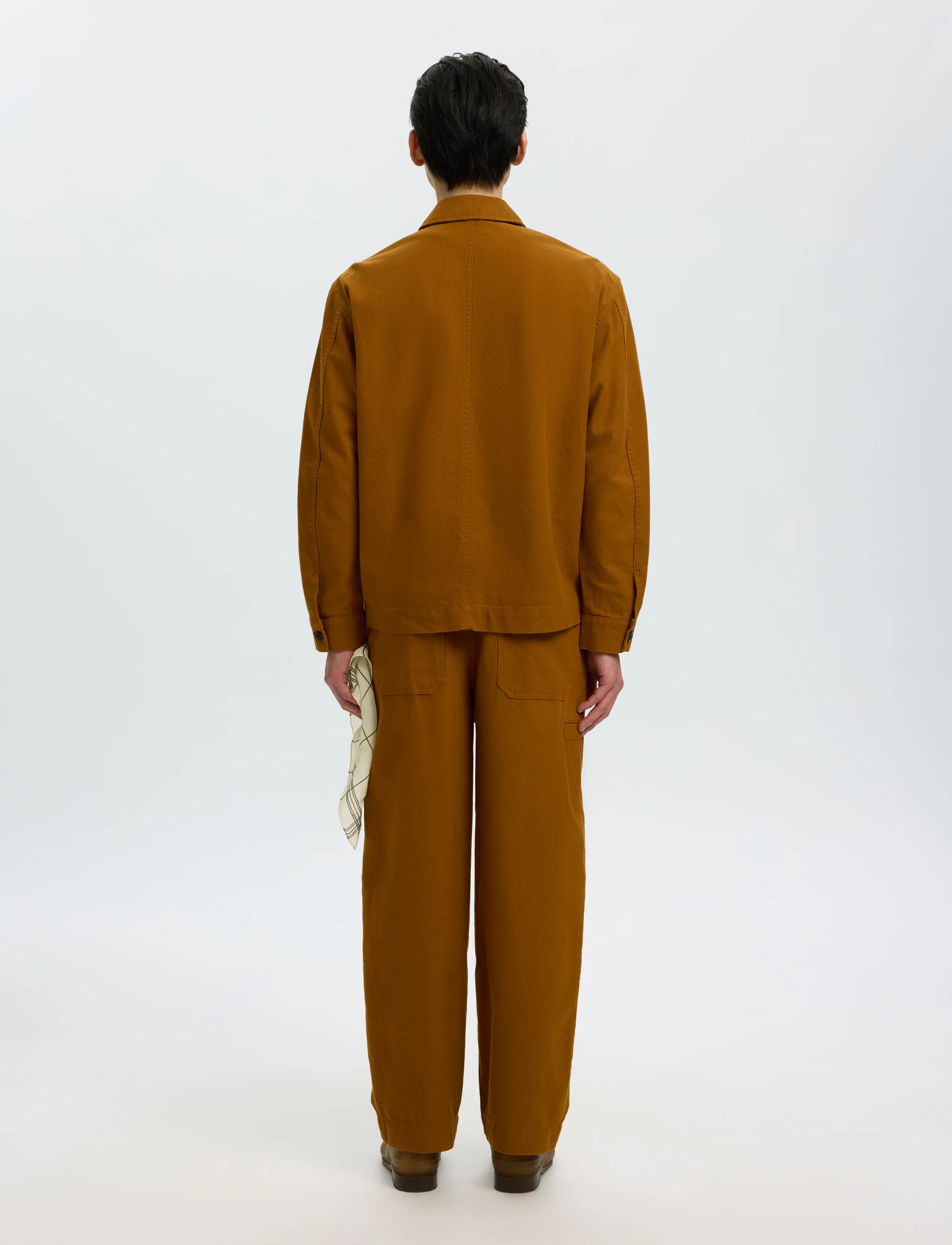 Selected - SLM-RELAXED KAY DOMESTIC WORKWEAR JACKET - hybridjackor - monks robe - 2