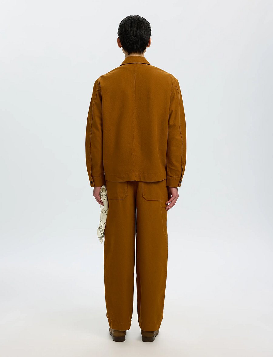 Selected - SLM-RELAXED KAY DOMESTIC WORKWEAR JACKET - hybridjackor - monks robe - 2