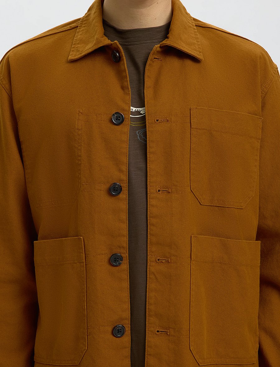 Selected - SLM-RELAXED KAY DOMESTIC WORKWEAR JACKET - hybridjackor - monks robe - 4