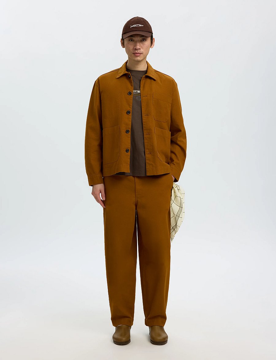 Selected - SLM-RELAXED KAY DOMESTIC WORKWEAR JACKET - hybridjackor - monks robe - 5