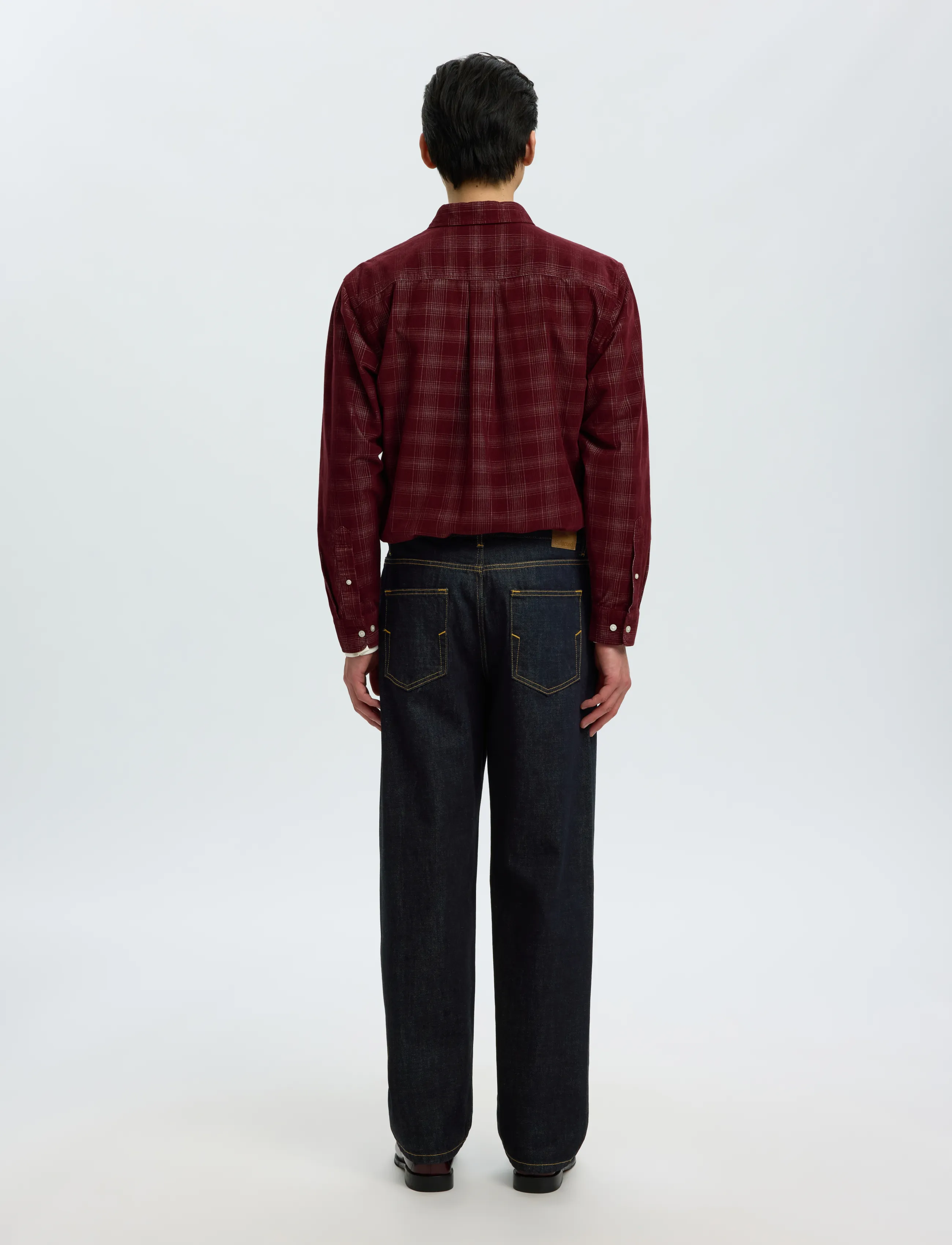 Selected - SLM220-LOOSE BEN SELVEDGE 804 DB JEANS - dark blue denim - 2