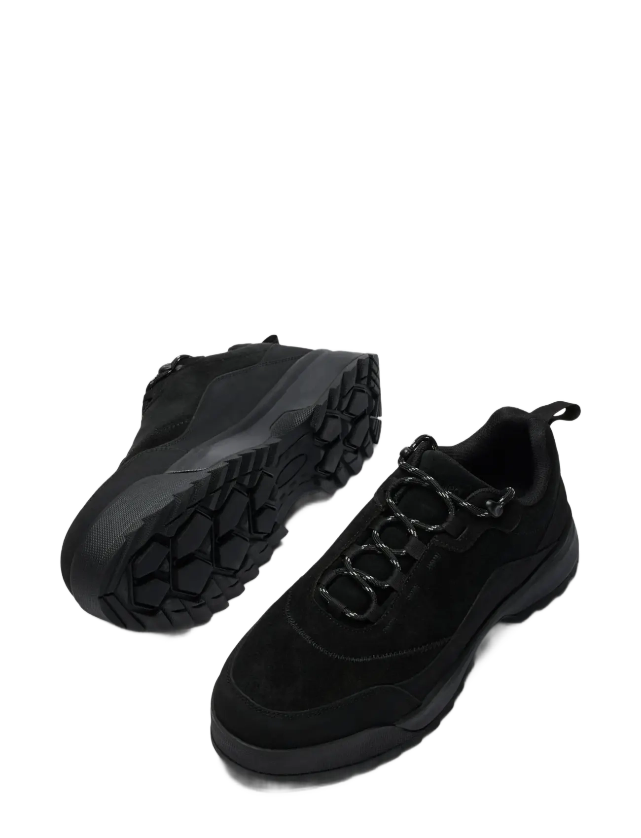 Selected - SLMWALTER SUEDE WWP SNEAKER - nach anlass kaufen - black - 3