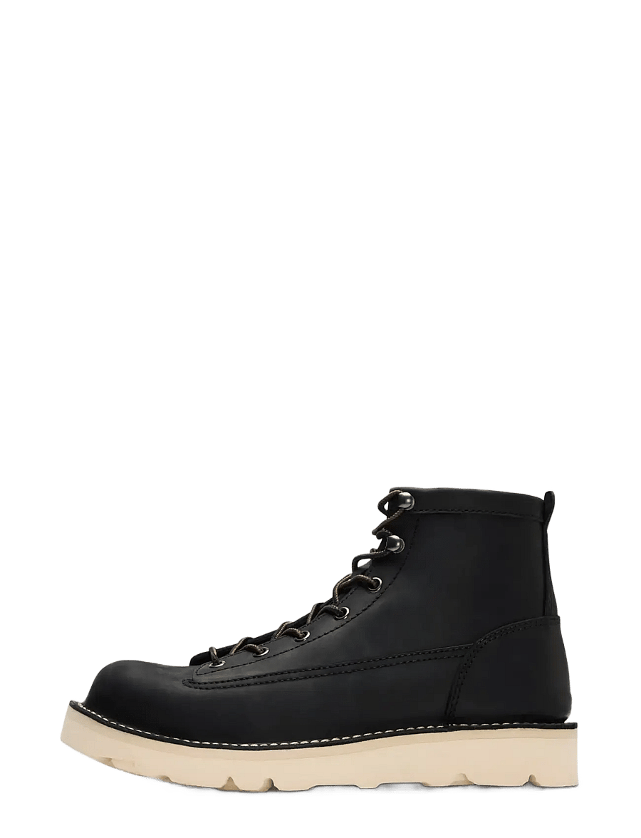 Selected - SLMTHEODORE LEATHER WR BOOT - osta olukorra järgi - black - 0