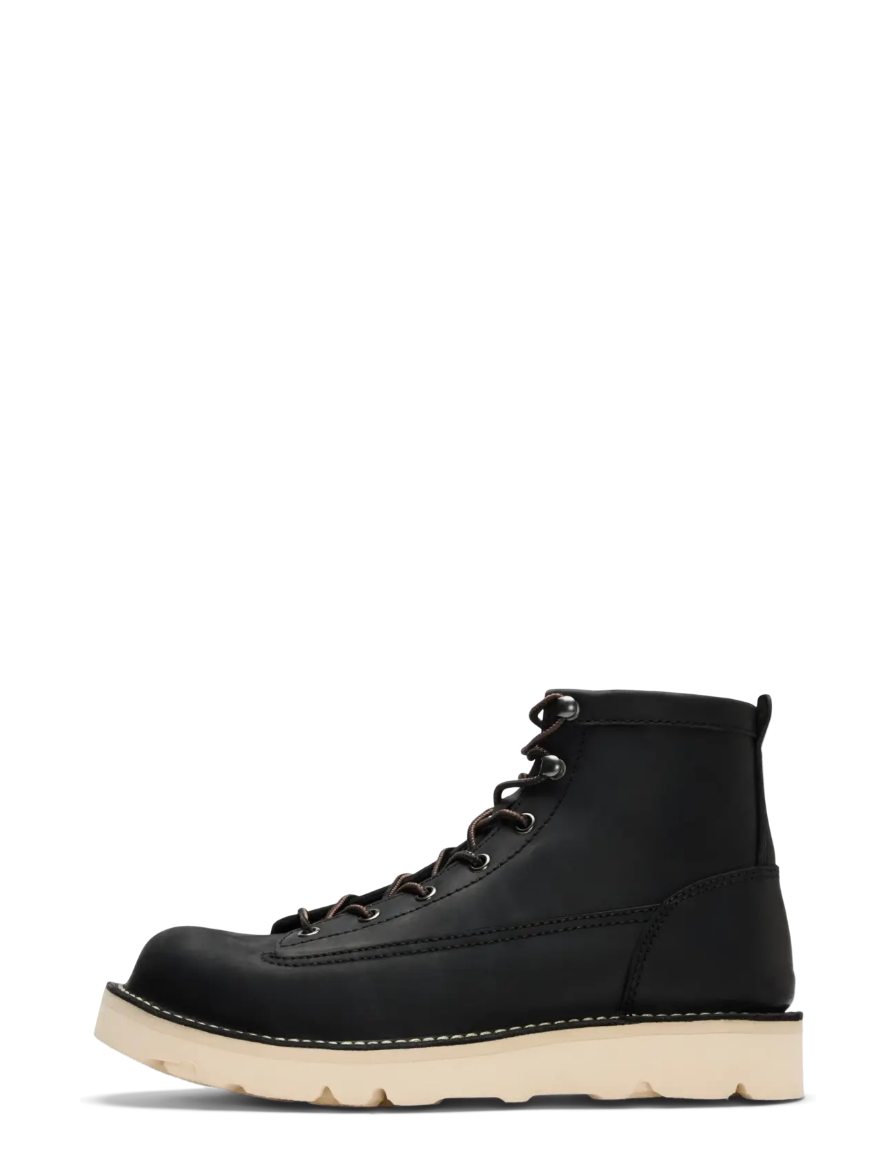 Selected - SLMTHEODORE LEATHER WR BOOT - snørestøvler - black - 1