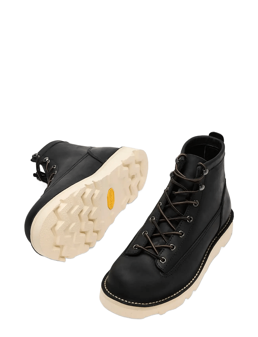 Selected - SLMTHEODORE LEATHER WR BOOT - osta olukorra järgi - black - 1