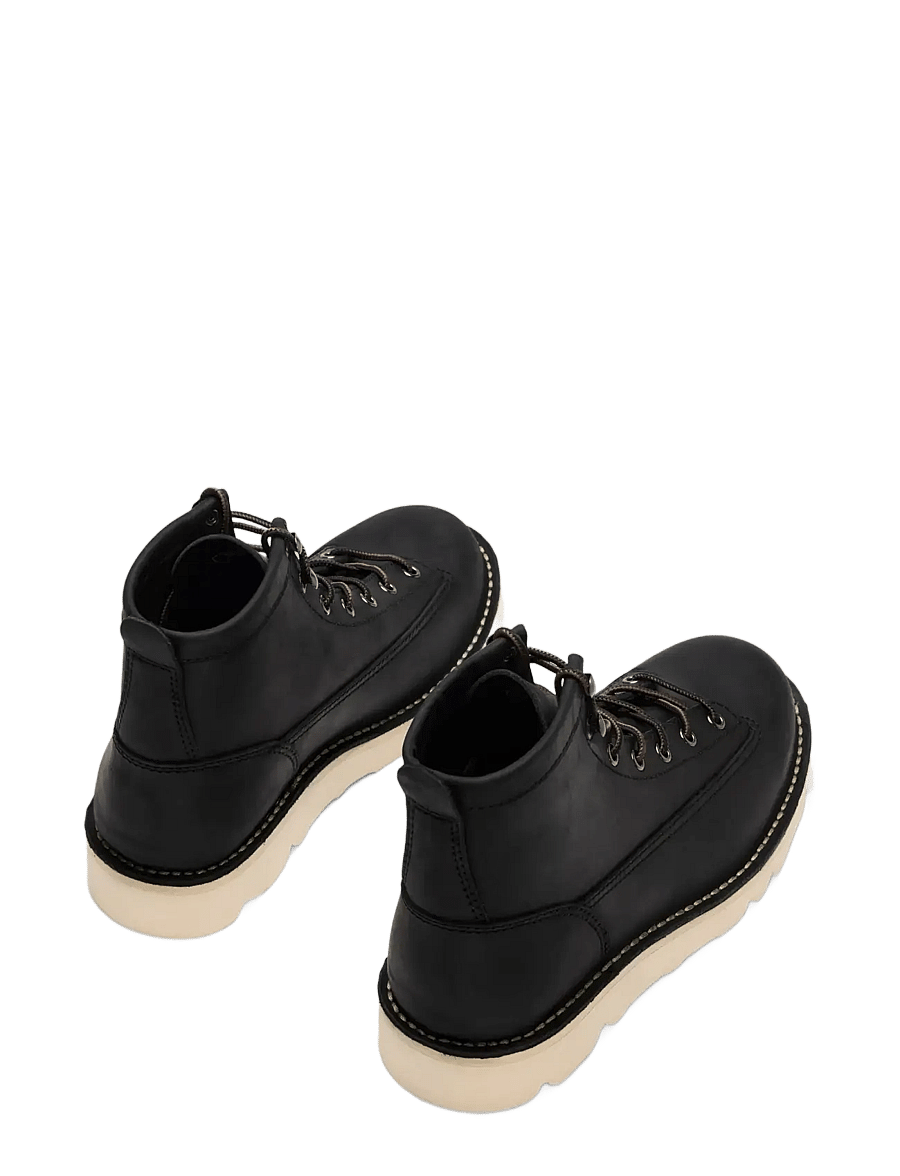 Selected - SLMTHEODORE LEATHER WR BOOT - osta olukorra järgi - black - 2