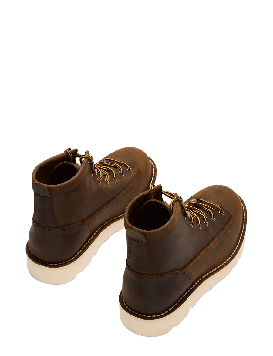 Selected - SLMTHEODORE LEATHER WR BOOT - schnürstiefel - brunette - 2