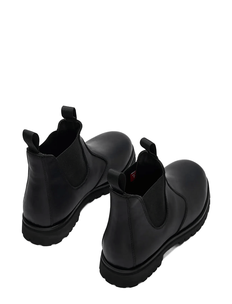 Selected - SLMTRAVIS LEATHER WWR CHELSEA BOOT - black - 2