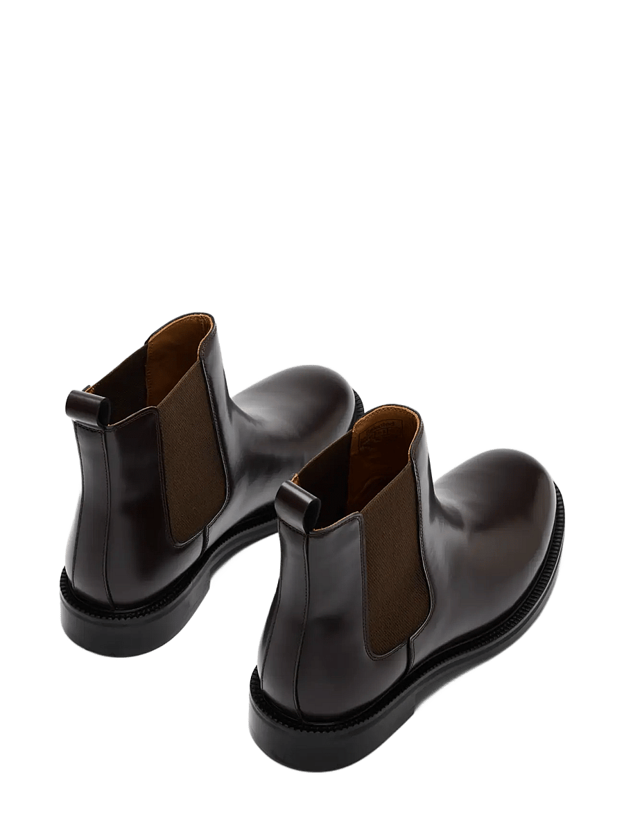 Selected - SLMBOBBY LEATHER CHELSEA BOOT - chelsea boots - demitasse - 1