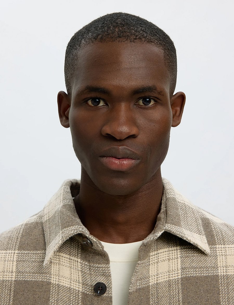 Selected - SLMOLE-PABLO WOOL BLEND OVERSHIRT NOOS - jacken - oatmeal - 4