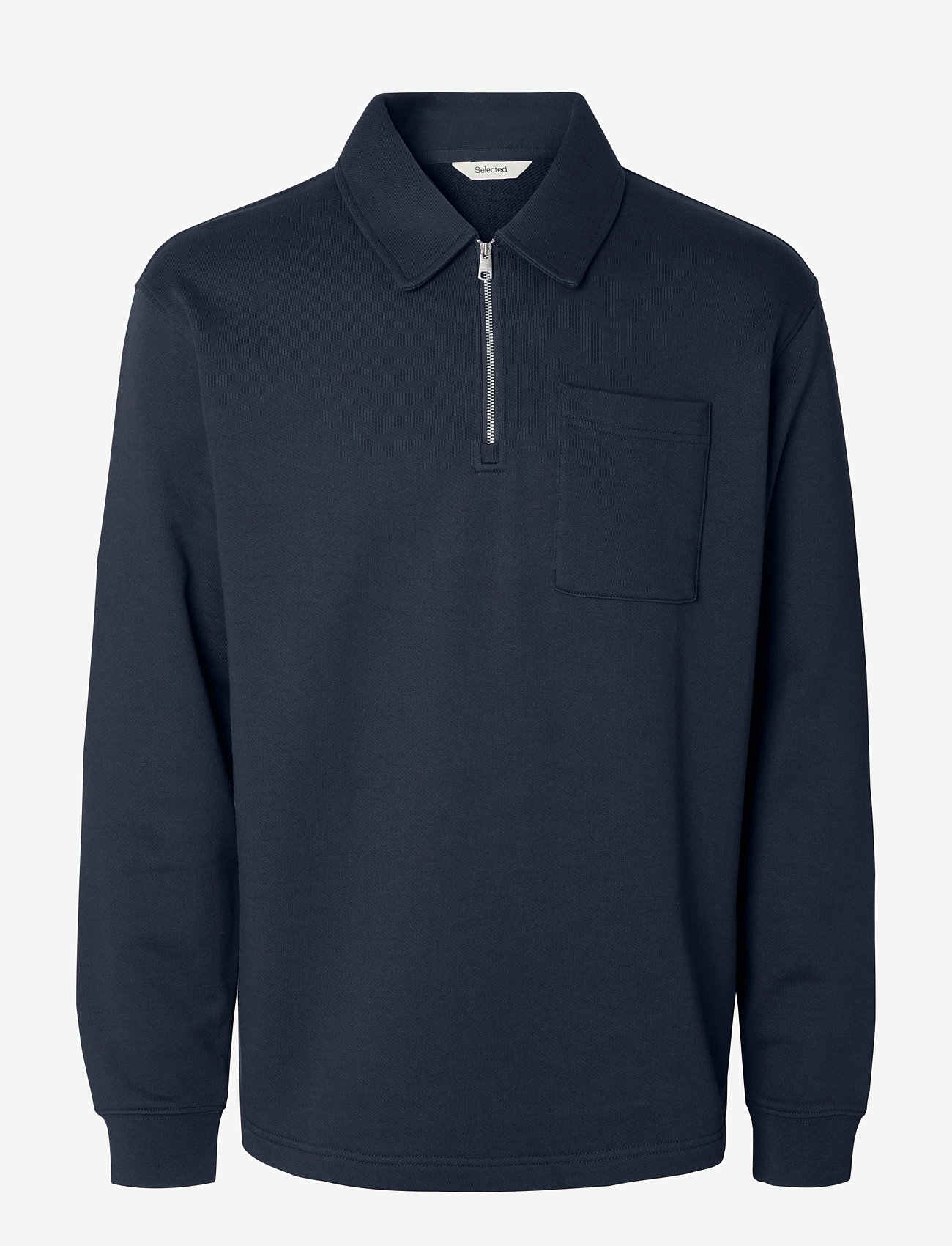 Selected | Slmscott Ls Half Zip Sweat | XL