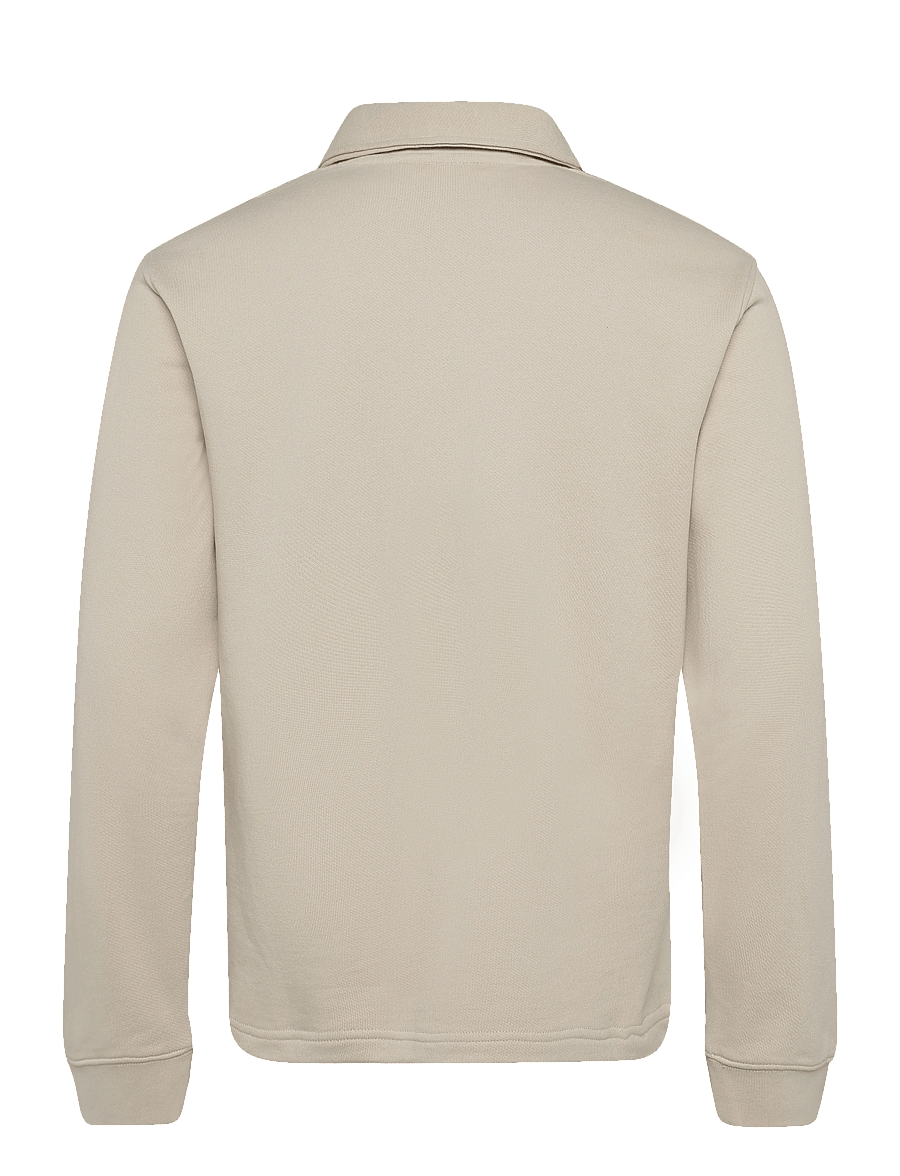 Selected - SLMSCOTT LS HALF ZIP SWEAT - poolpika lukuga džemprid - oatmeal - 1