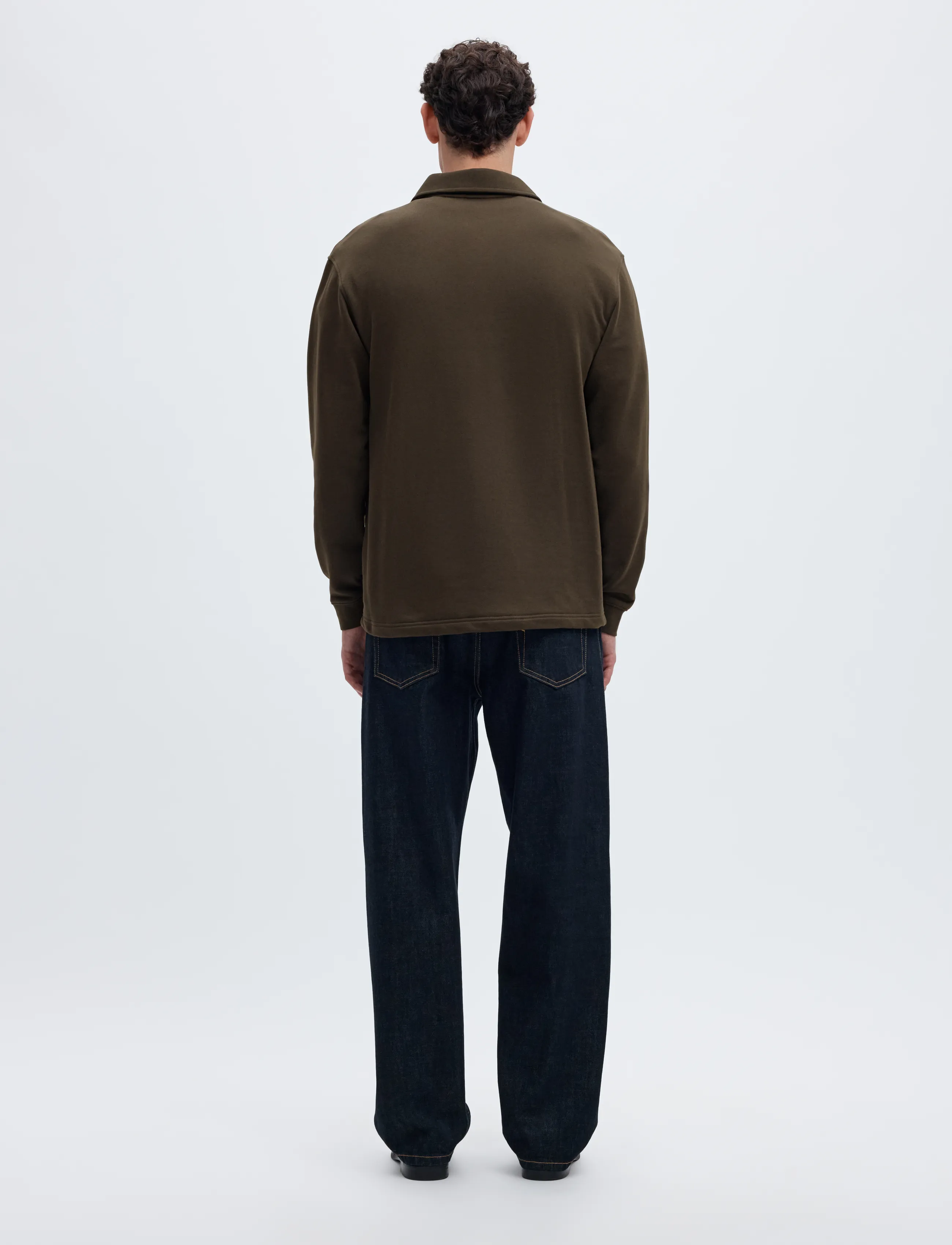 Selected - SLMSCOTT LS HALF ZIP SWEAT - half zip jumpers - turkish coffee - 2