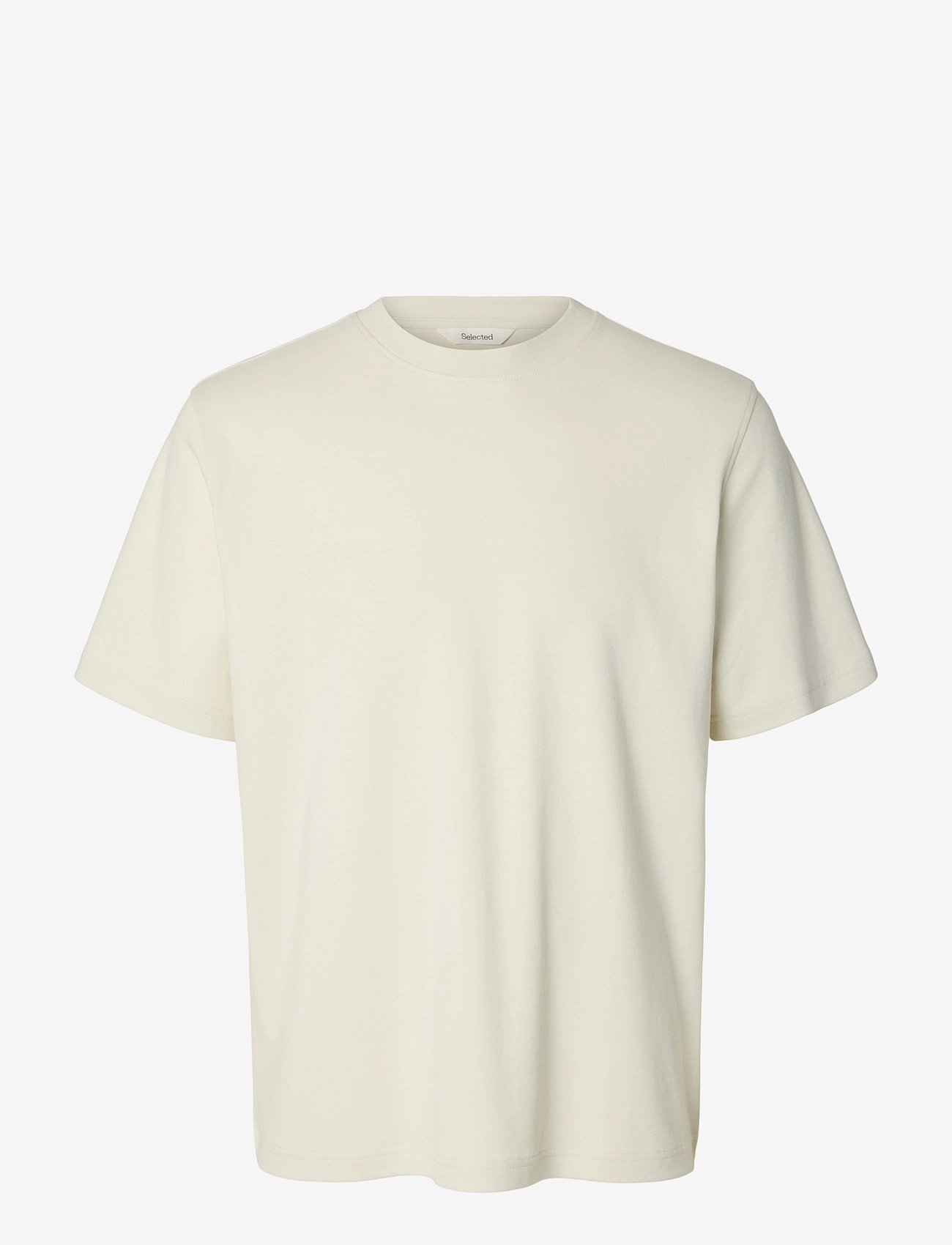 Selected | Slmtaj Mid Wgt Peach Ss O-Neck Tee Noos | M