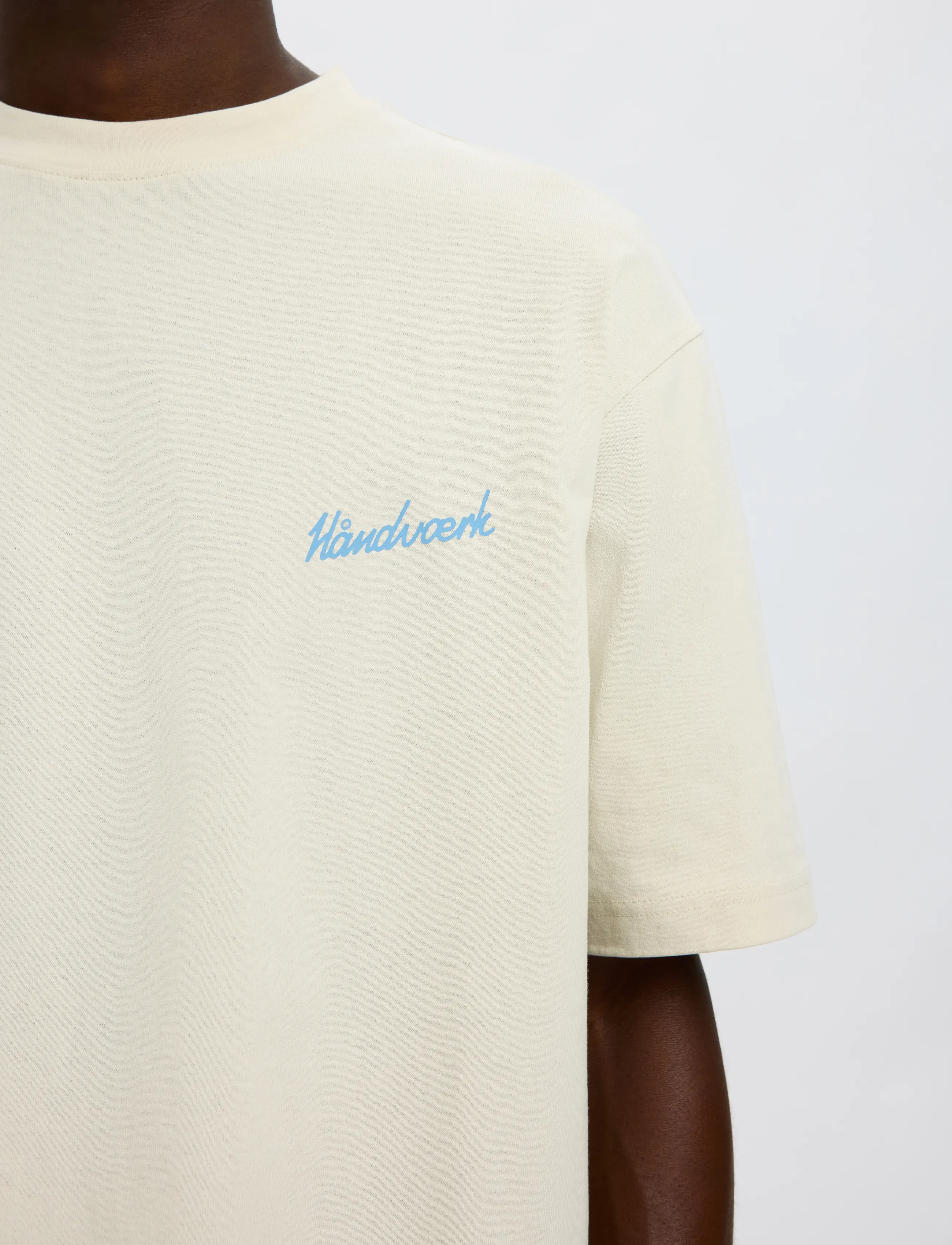 Selected - SLMRELAXEMERY GRAPHIC SS O-NECK TEE - kurzärmelige t-shirts - silver birch - 4